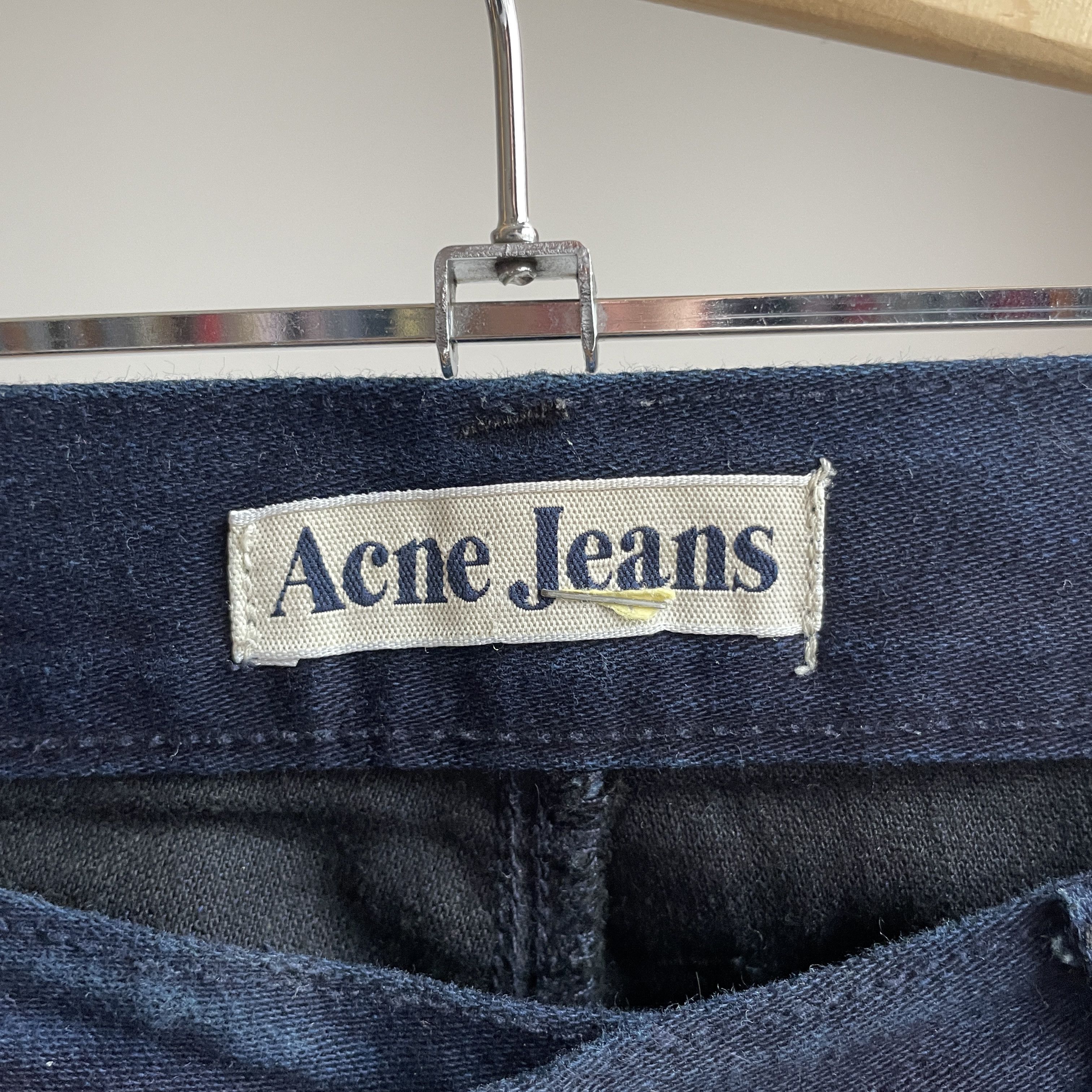 Acne Studios Acne Studios Moc Blue Sateen Vintage Jeans Size 30x34 Size US 30 / EU 46 - 8 Thumbnail