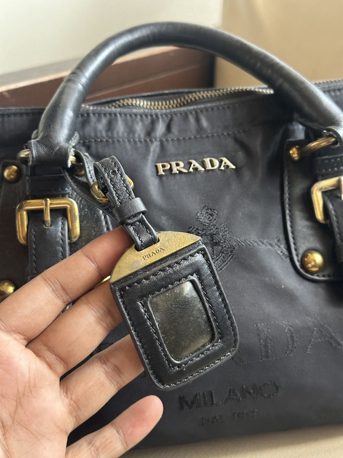 Prada 2000s Prada Tessuto Nylon Bag Size ONE SIZE - 7 Thumbnail