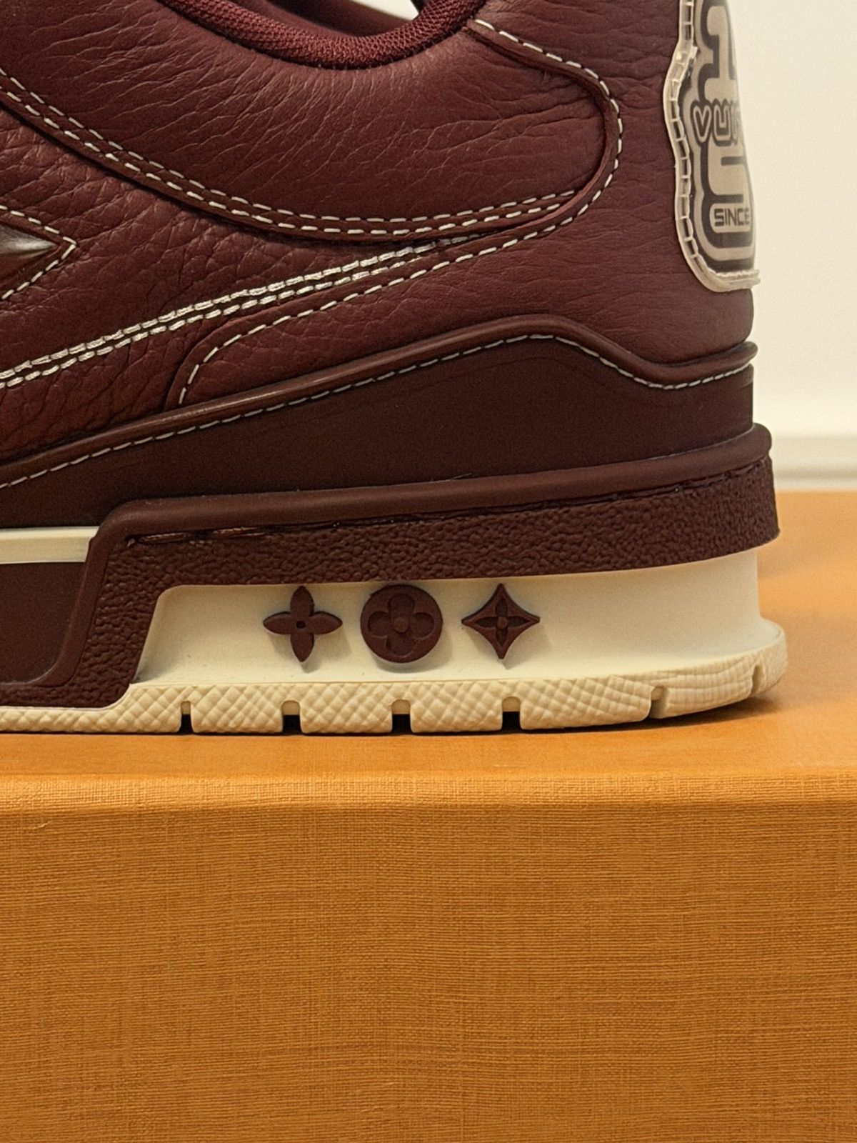 Louis Vuitton Louis Vuitton Skate Sneakers in Bordeaux Red Size US 7.5 / EU 40-41 - 10 Thumbnail