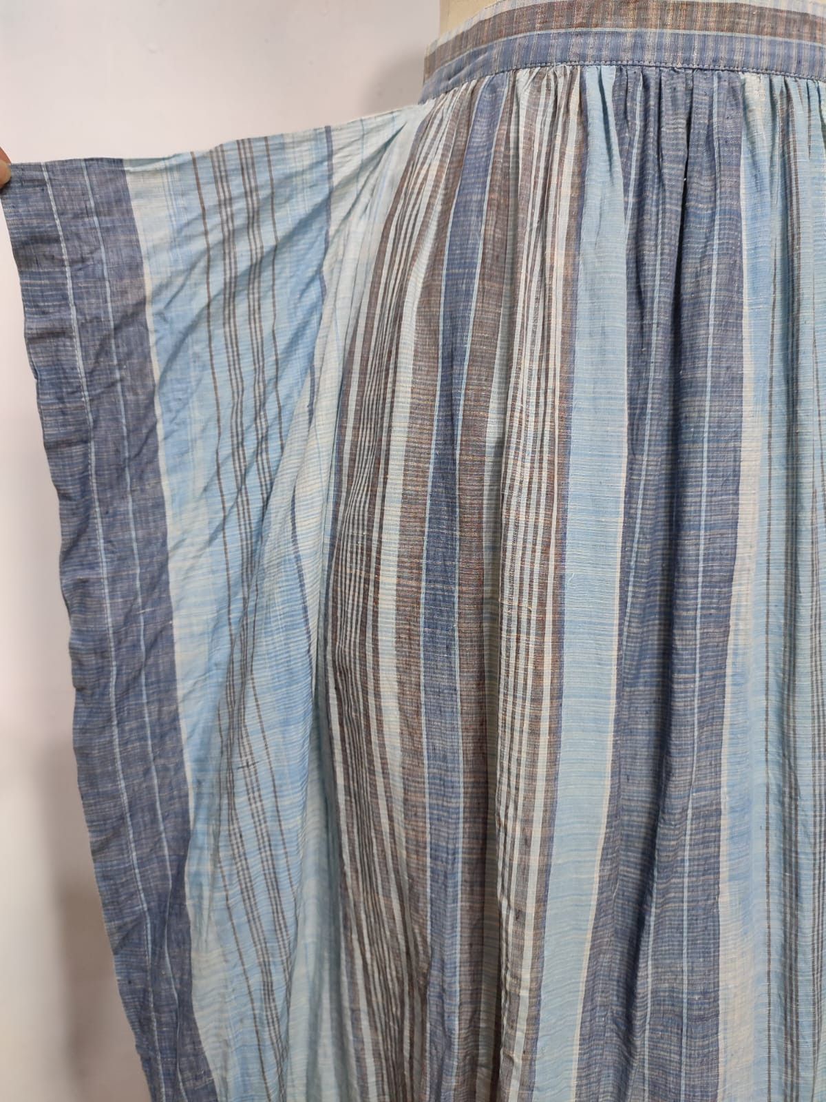 Issey Miyake Vtg🔥 Issey Miyake Multicolour Wings Maxi Skirt Size 27" / US 4 / IT 40 - 5 Thumbnail