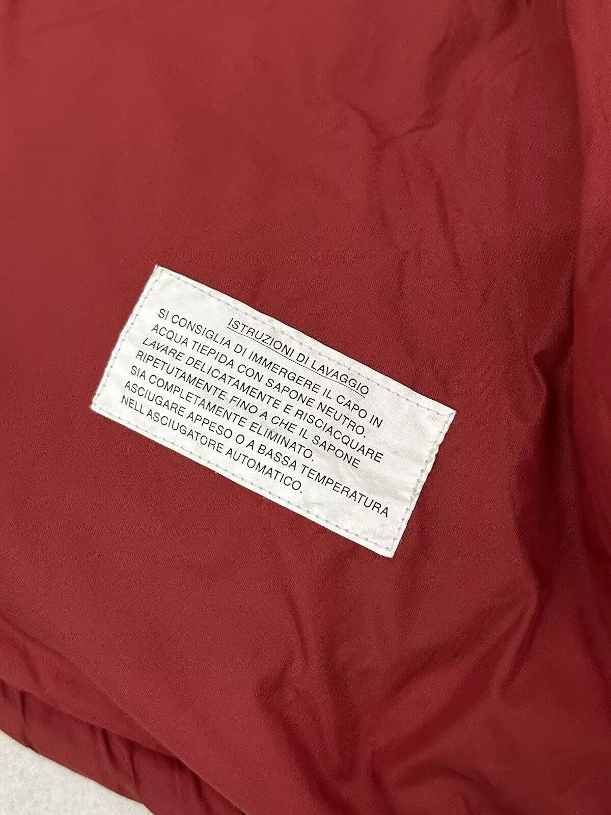 Aspesi DDP Alberto Aspesi Womens Down Vest Jacket Red Zip Size XL / US 12-14 / IT 48-50 - 12 Thumbnail