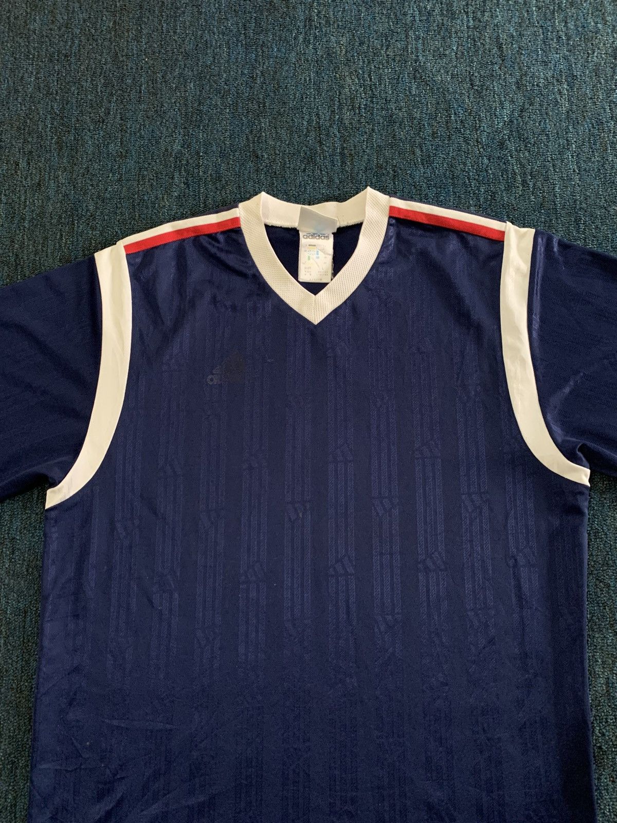 Adidas Vtg Jersey Adidas Size US M / EU 48-50 / 2 - 2 Thumbnail