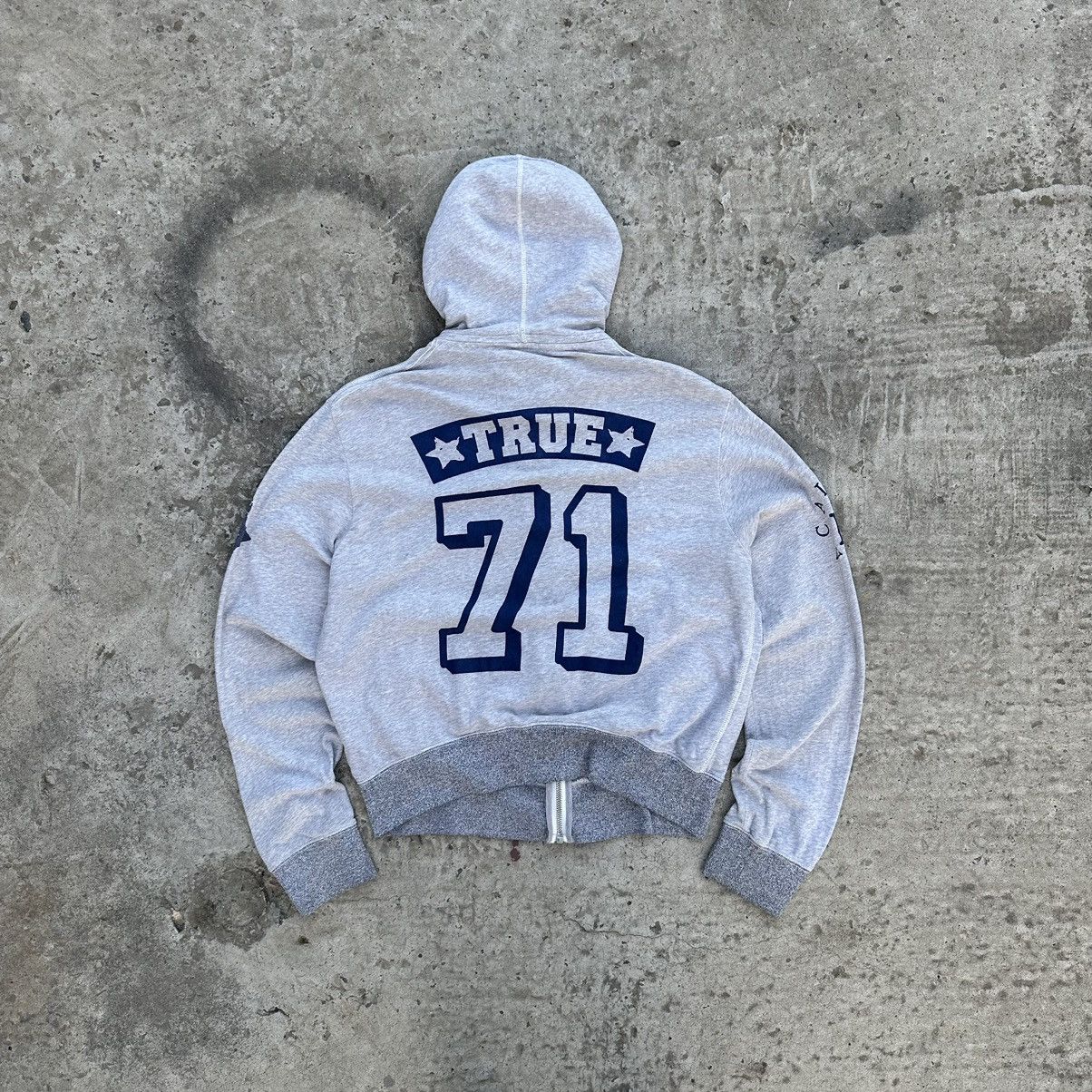True Religion Vintage True Religion Zip Hoodie Big Logo Y2K Style USA Size US XXL / EU 58 / 5 - 1 Thumbnail