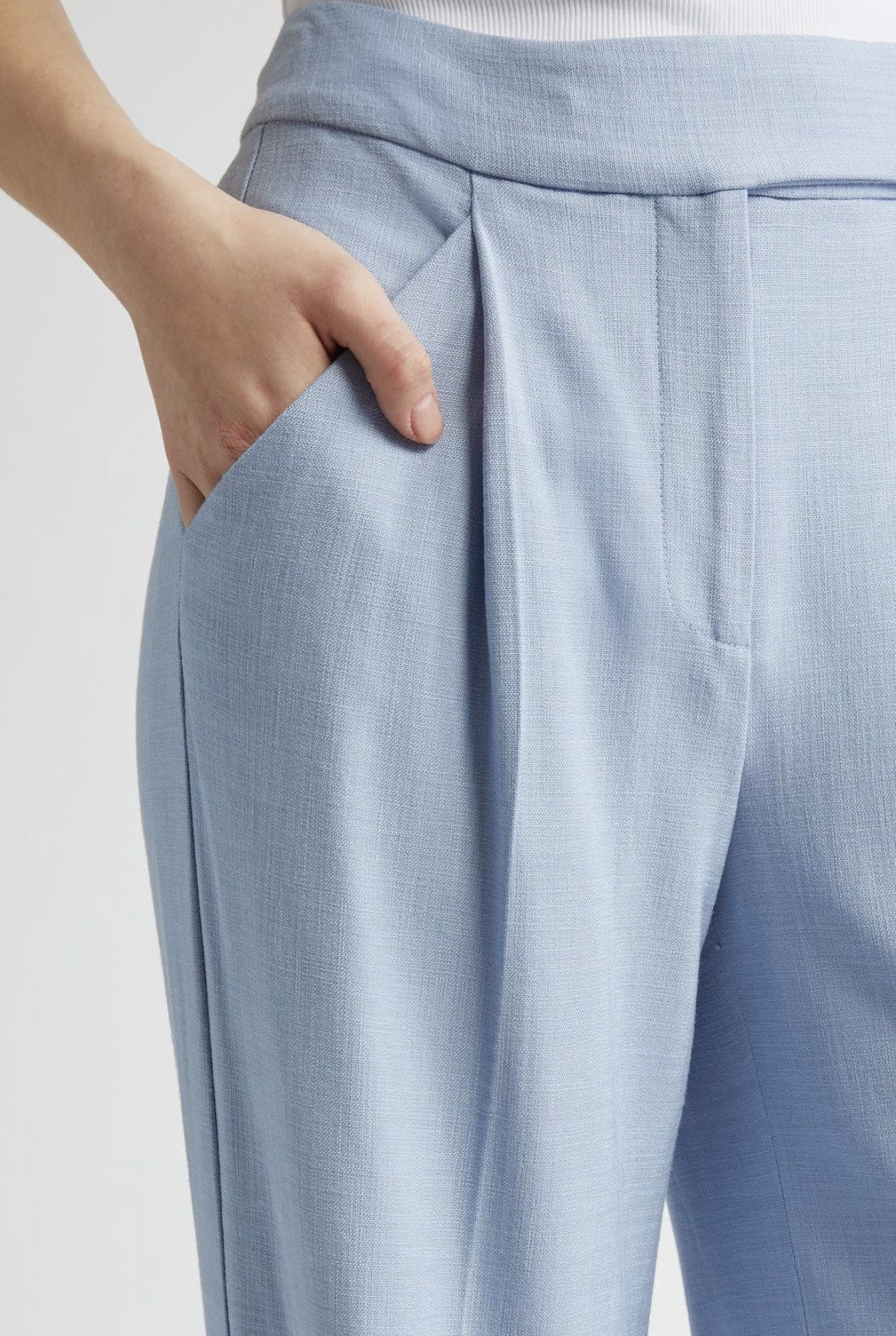 Veronica Beard Veronica Beard Marbeau Wide Leg Pants Original Price $498 Size 28" / US 6 / IT 42 - 5 Thumbnail
