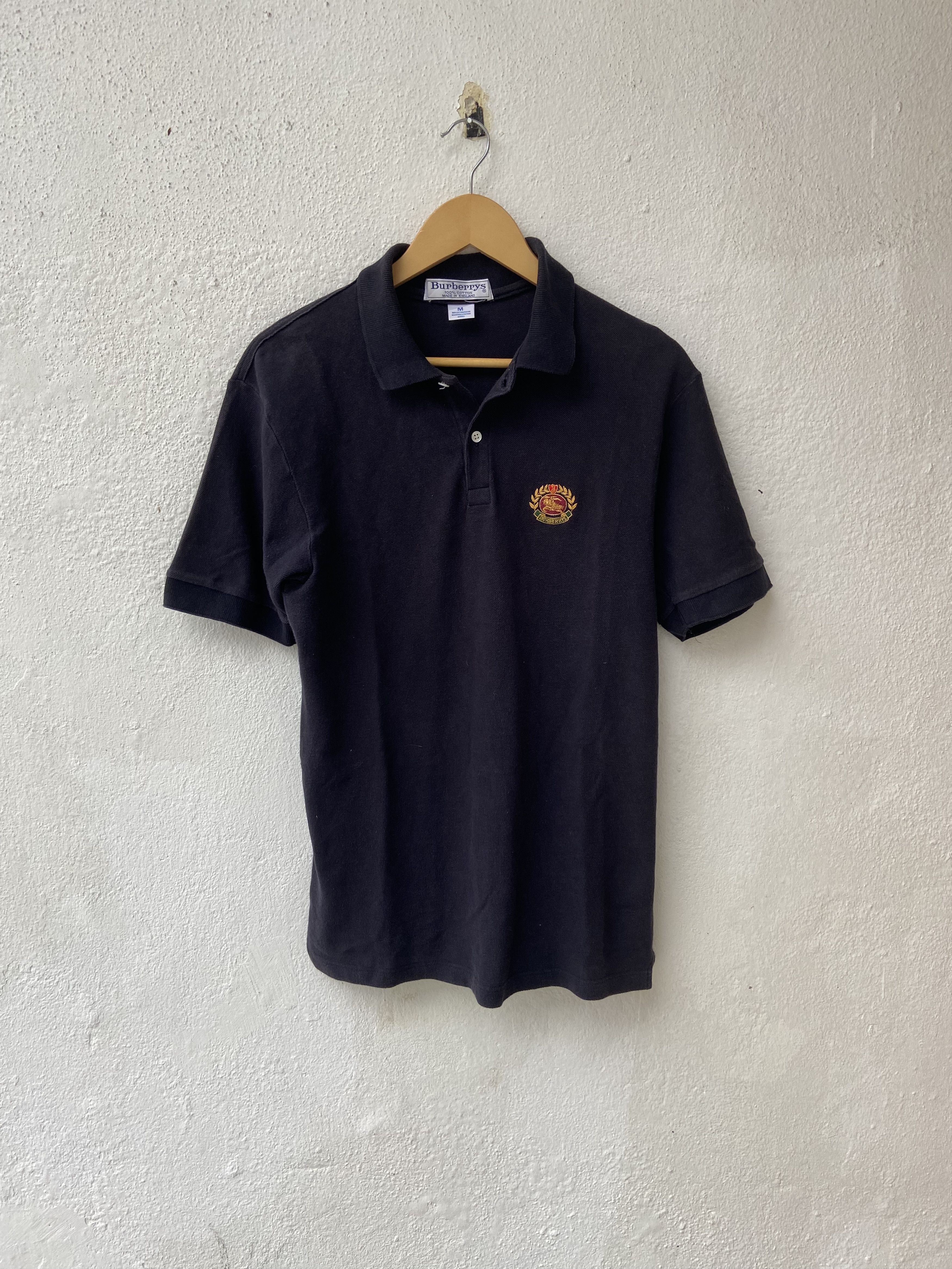 Burberry Vintage Burberrys Polo Size US M / EU 48-50 / 2 - 1 Thumbnail