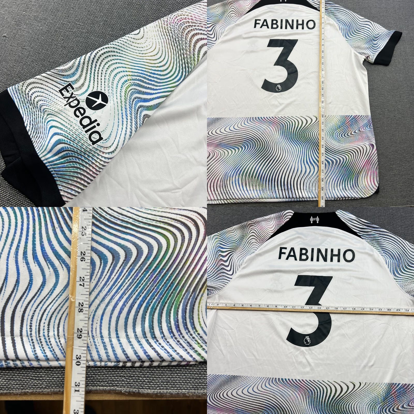 Nike Nike Liverpool 2022 2023 Away Fabinho Mens Football Jersey 2XL Shirt Mens Sports Football Nike Adult Shirt Size US XXL / EU 58 / 5 - 9 Thumbnail