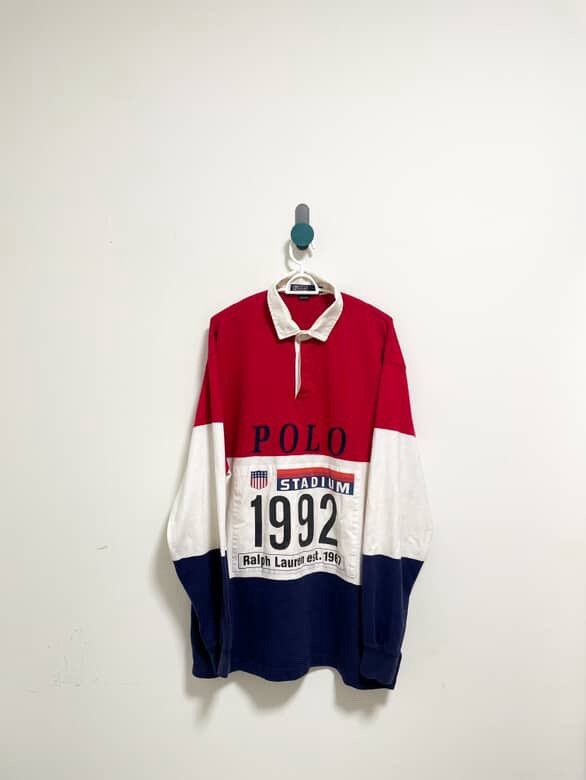 Polo Ralph Lauren Rare Vintage Polo Lauren Stadium 1992 Rugby