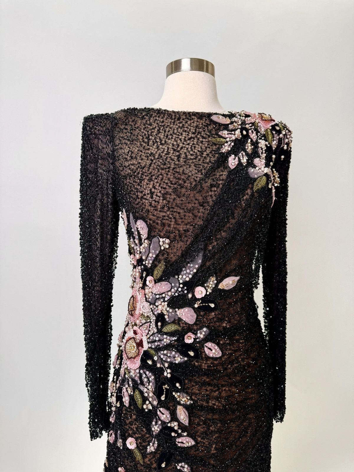 Other Preloved US 6 Maxi Anna Augusta Handcrafted Evening Dress Size M / US 6-8 / IT 42-44 - 4 Thumbnail