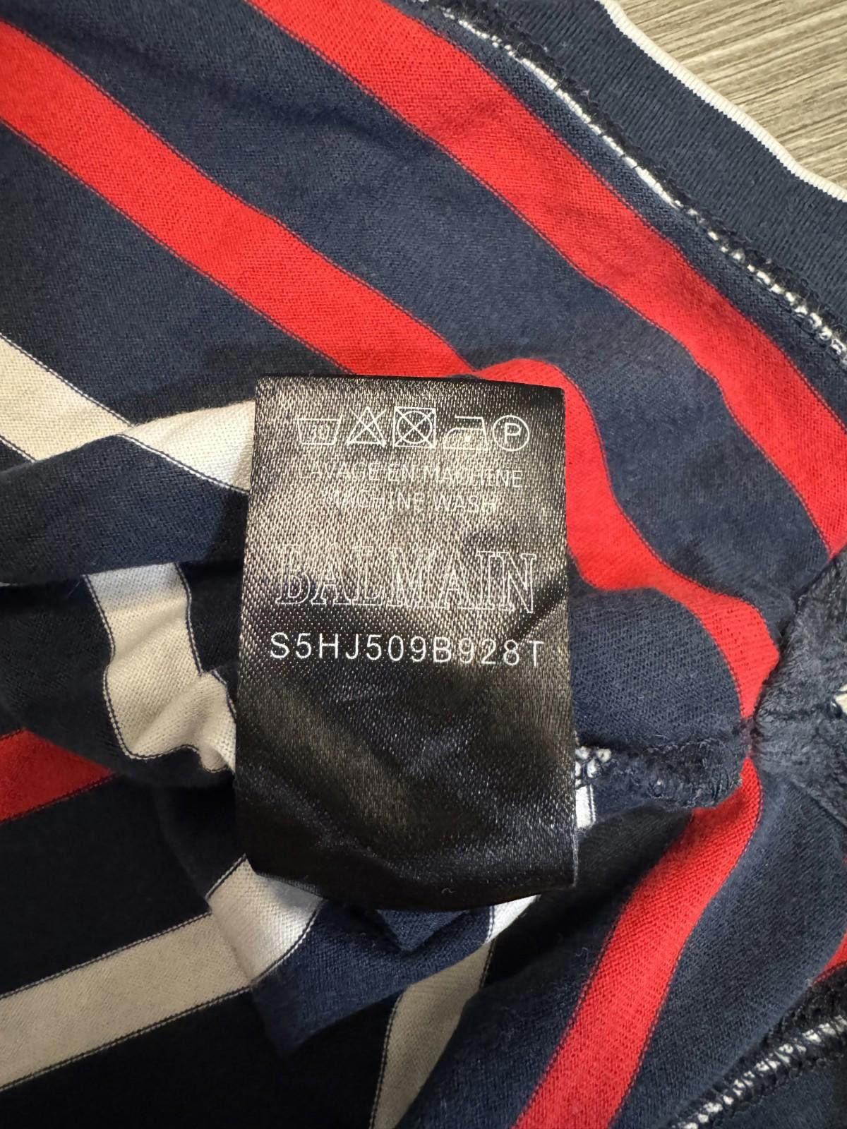 Balmain Balmain Striped Polo Men’s XXL Size US XXL / EU 58 / 5 - 6 Thumbnail