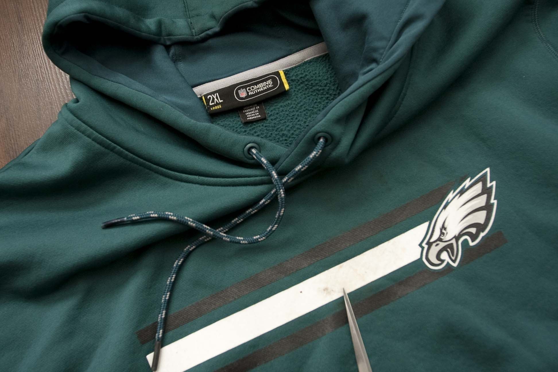 NFL × Under Armour Philadelphia Eagles Hoodie Under Armour Combine Authentic Size US XXL / EU 58 / 5 - 2 Thumbnail