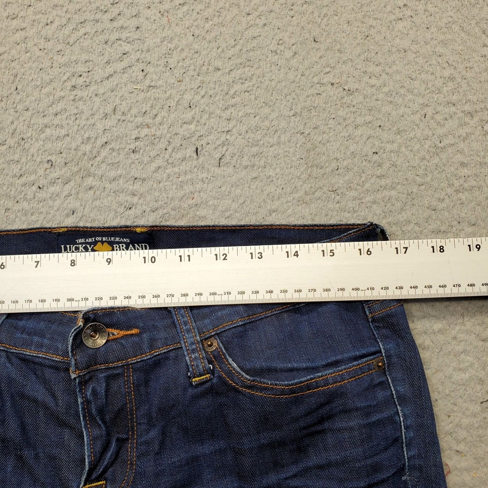 Lucky Brand Lucky Brand Jeans Womens 8 Blue Denim Regular Fit Streetwear Charlie Skinny 8 Size 30" / US 8 / IT 44 - 6 Thumbnail