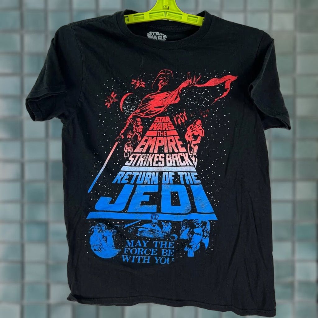 Star Wars Star Wars Shirt Adult Size S Black Darth Vader Stormtrooper Graphic Tee Men Size US S / EU 44-46 / 1 - 1 Thumbnail