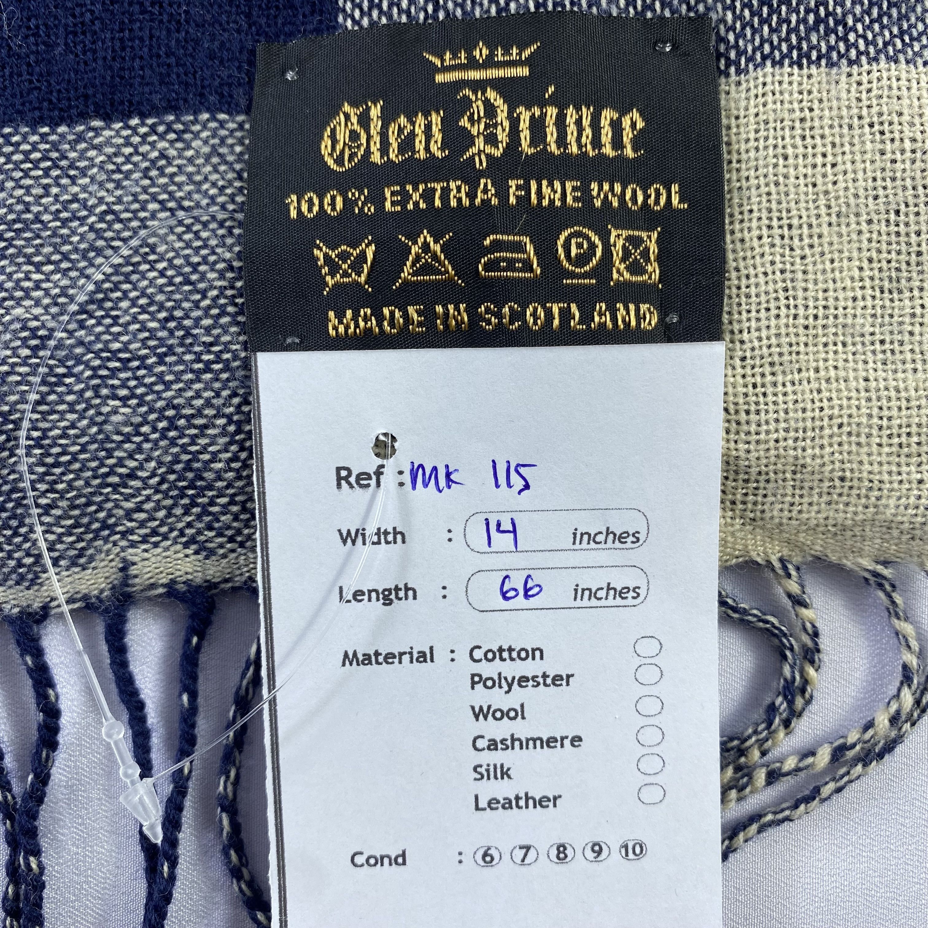 Designer Glen Prince Scarf / Muffler / Neckwear Size ONE SIZE - 5 Thumbnail