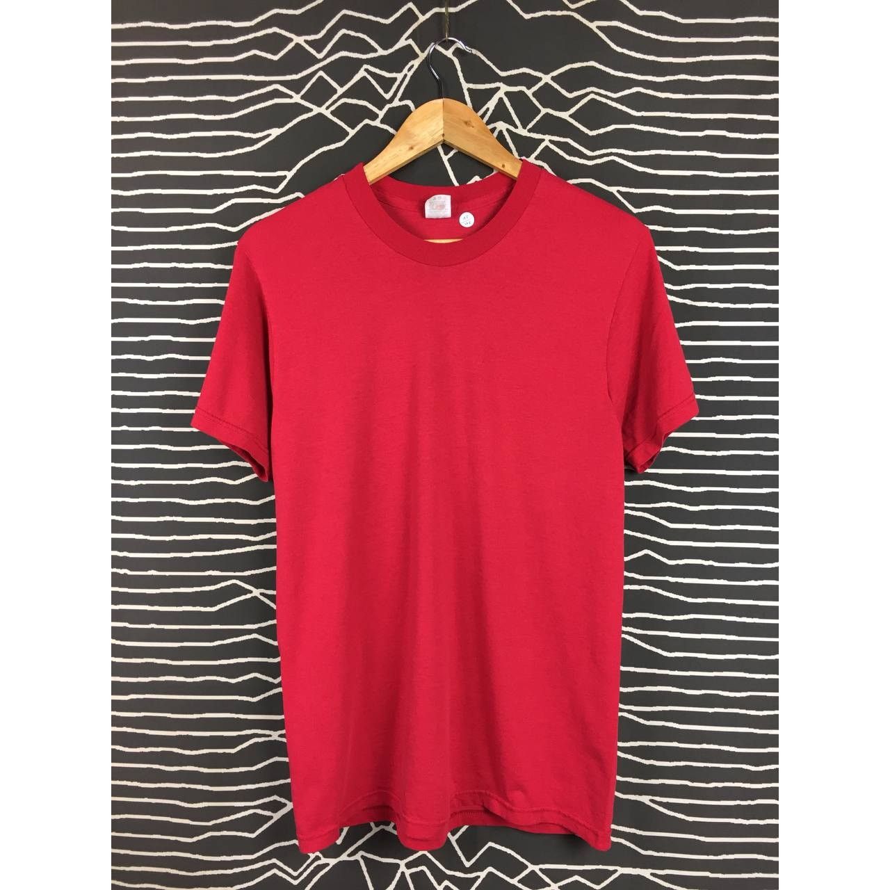 Fruit Of The Loom × Vintage Vtg 90s Fruit Of The Loom 50/50 Golden Blend Plain Blank Tee Size US M / EU 48-50 / 2 - 1 Thumbnail