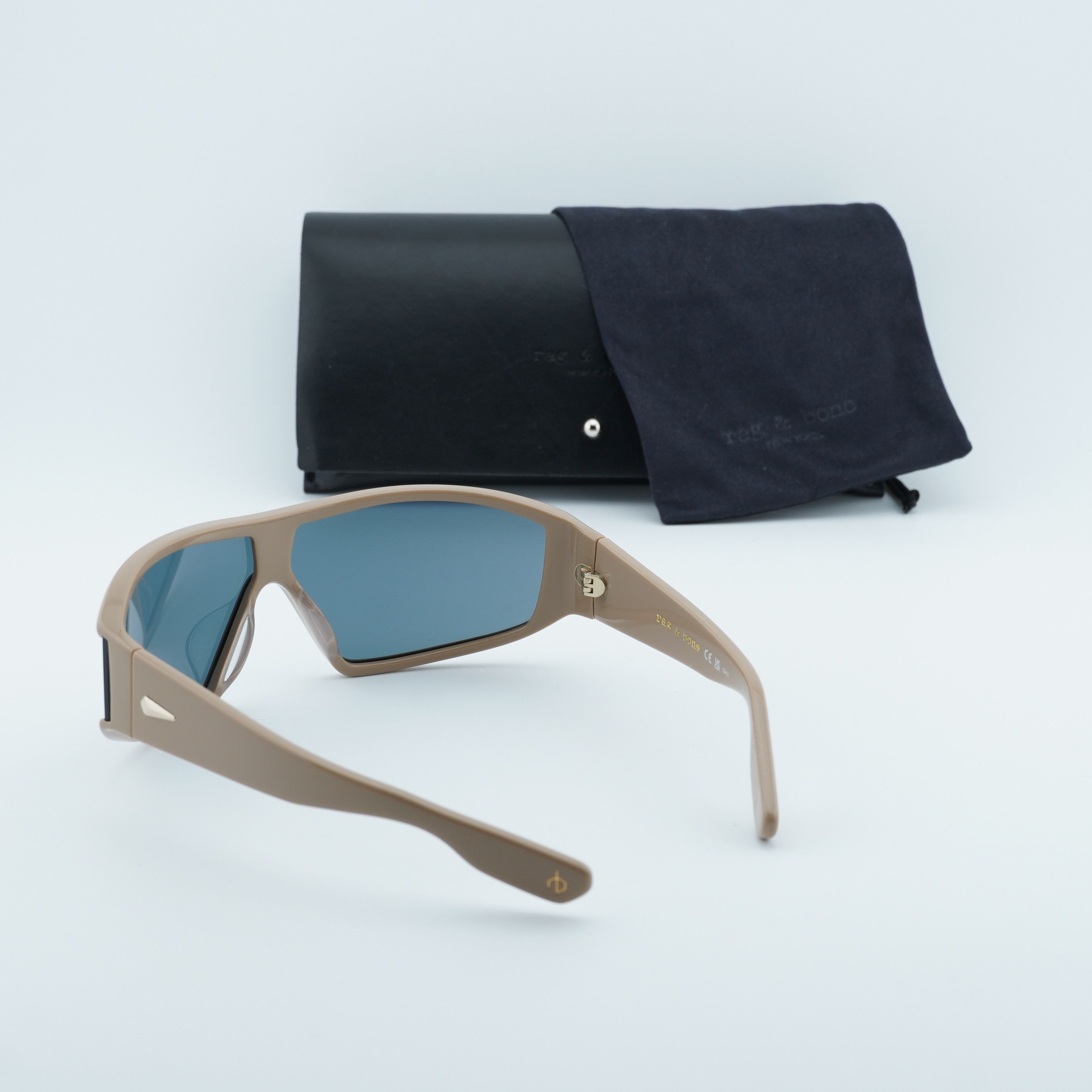Rag & Bone Rag & Bone RNB6003/S 009Q JO Sunglasses Bronze Shield Frame Size ONE SIZE - 9 Thumbnail