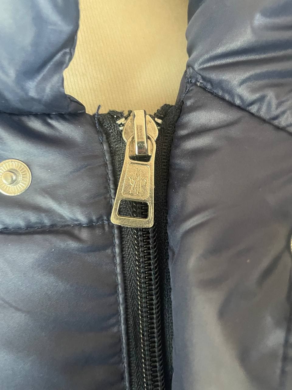 Moncler Moncler Grenoble Vintage Down Jacket Navy 1990s Size US L / EU 52-54 / 3 - 12 Thumbnail
