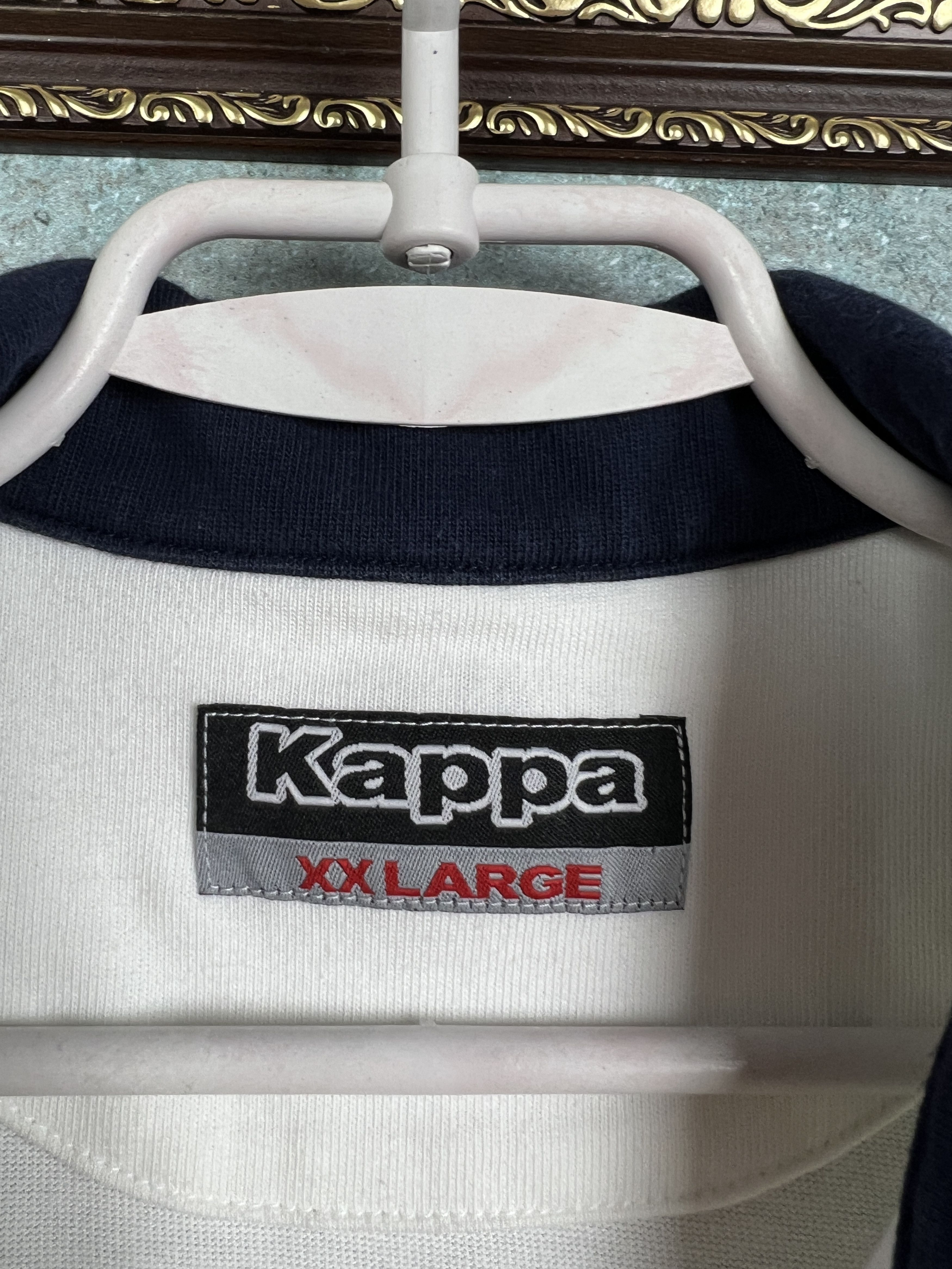 Kappa Tottenham Football Polo Shirt Long Sleeve Jersey Trikot Size US XXL / EU 58 / 5 - 7 Thumbnail