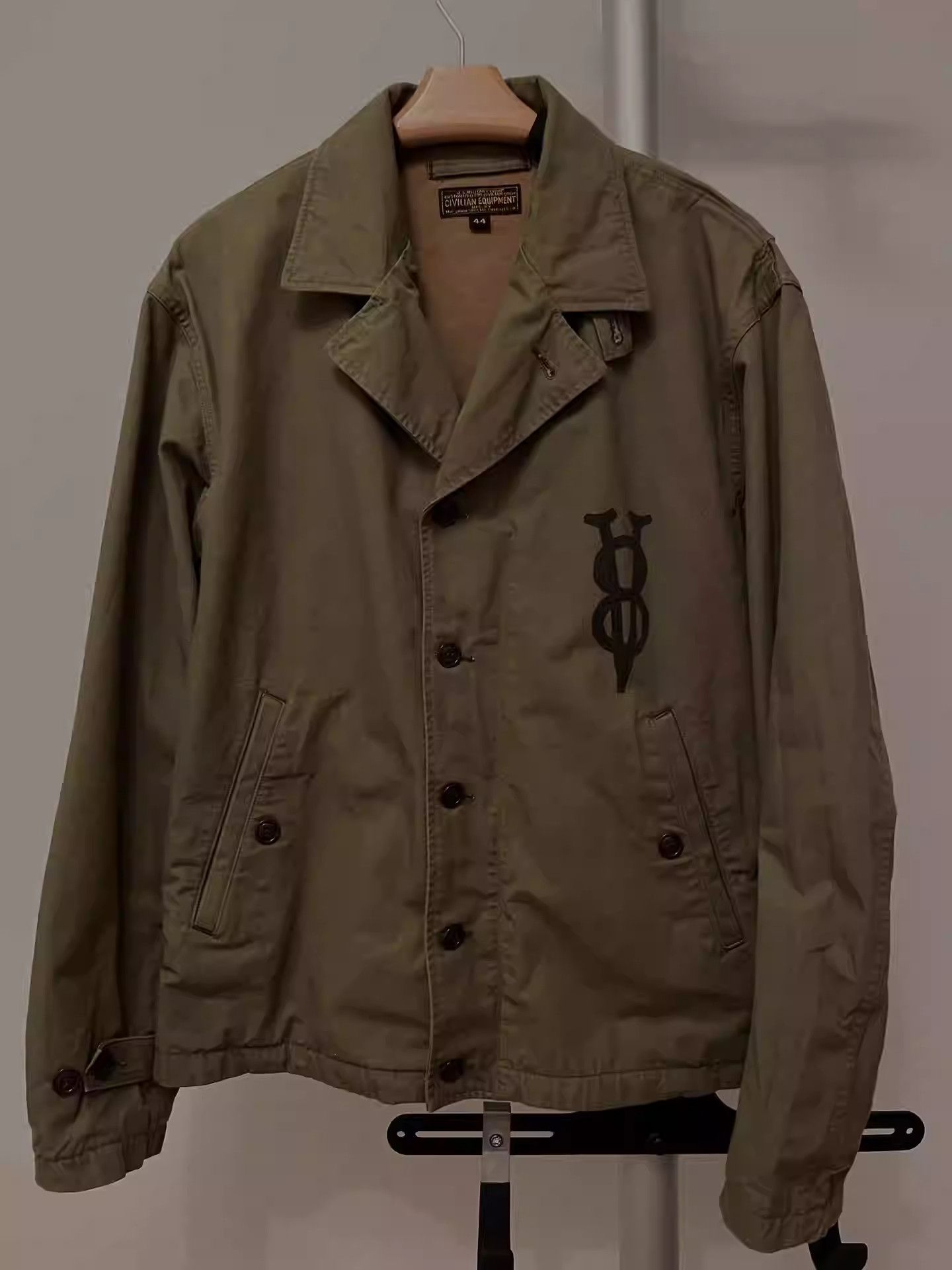 freewheelers m-1938 v8 150 mph club military jacket