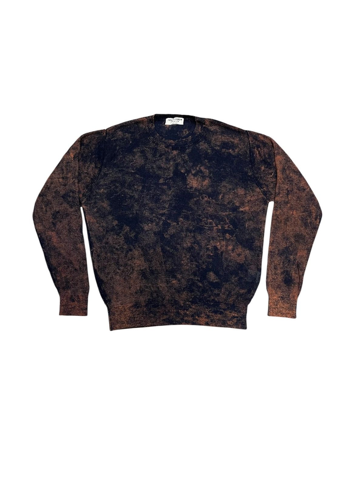 Comme des Garcons 1990s COMME DES GARCONS ACID WASH RAYON KNITWEAR Size US M / EU 48-50 / 2 - 1 Thumbnail