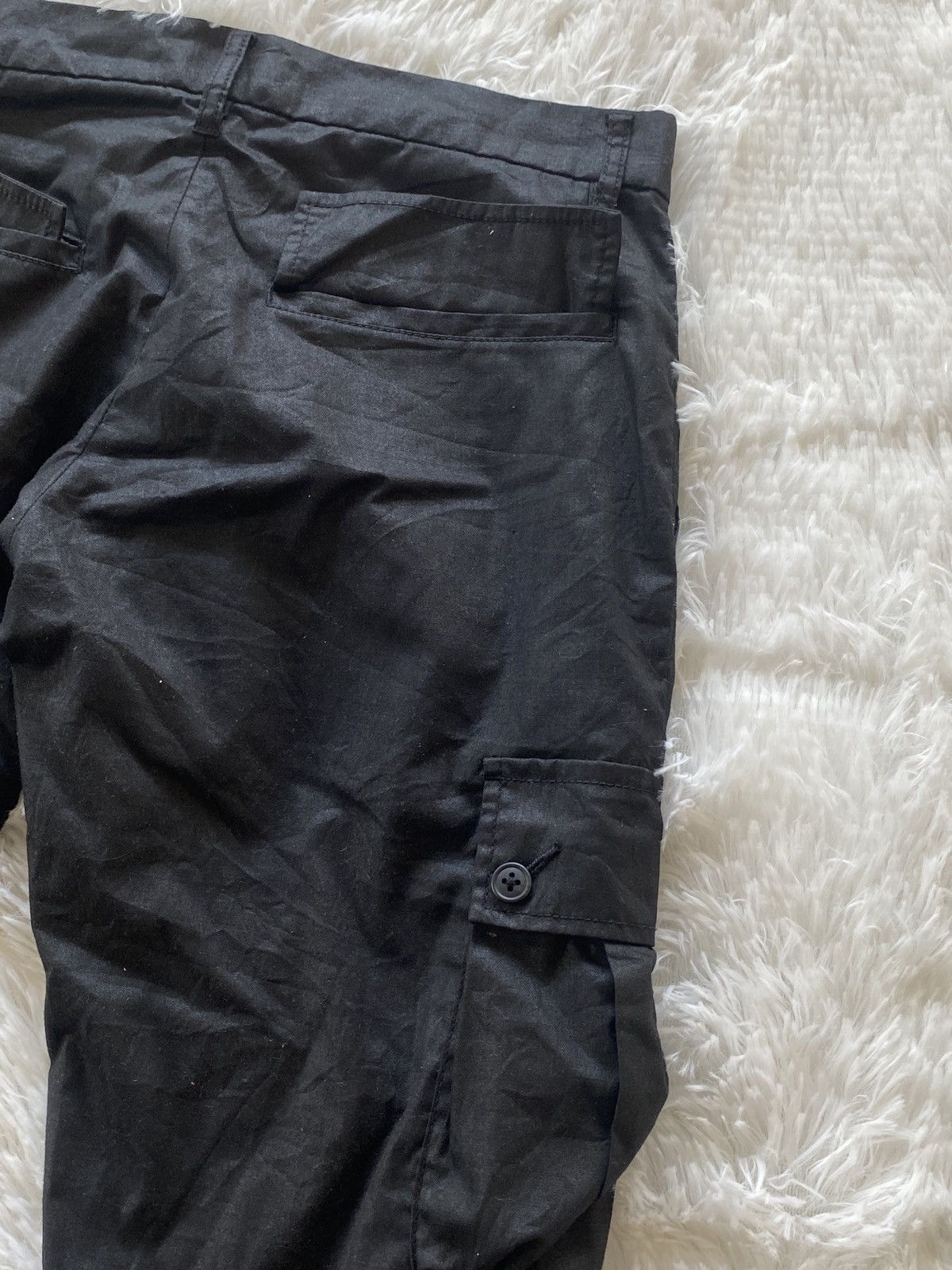 Issey Miyake 💥TETE HOMME By Issey Miyaki Cargo Pants nice design Size 30" / US 8 / IT 44 - 8 Thumbnail