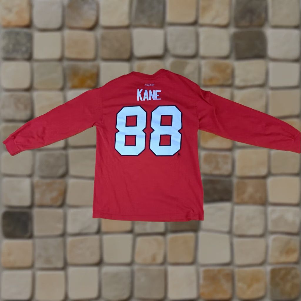 Reebok VINTAGE Reebok Shirt L Chicago Black Hawks Patrick Kane NHL Jersey Size US L / EU 52-54 / 3 - 1 Thumbnail