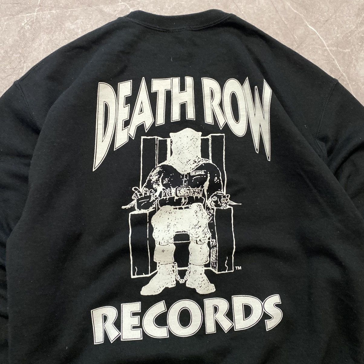 VINTAGE DEATH ROW RECORDS BIG LOGO SWEATSHIRT 00s