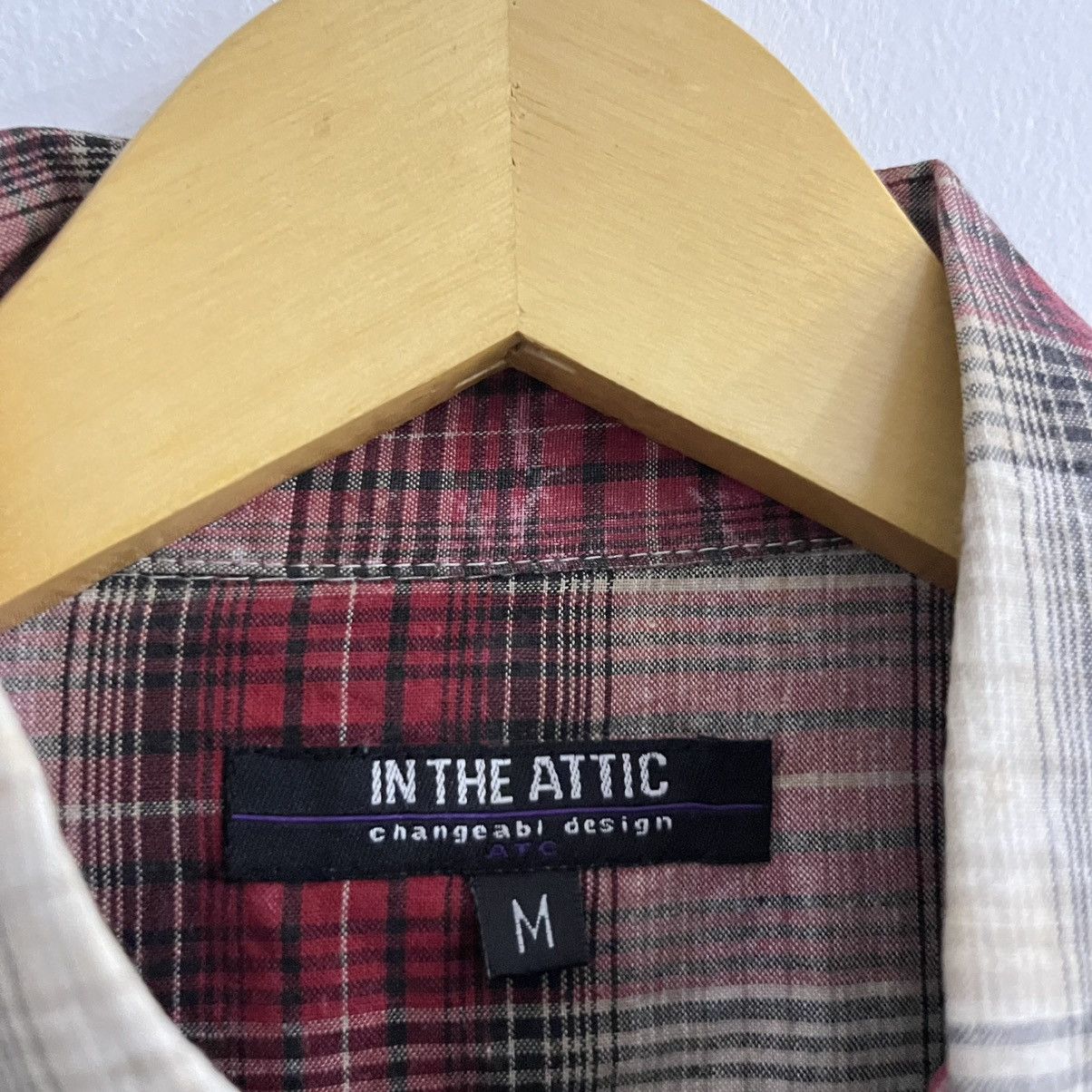 In The Attic In The Attic Western Fit Plaid Button Up Size US S / EU 44-46 / 1 - 7 Thumbnail