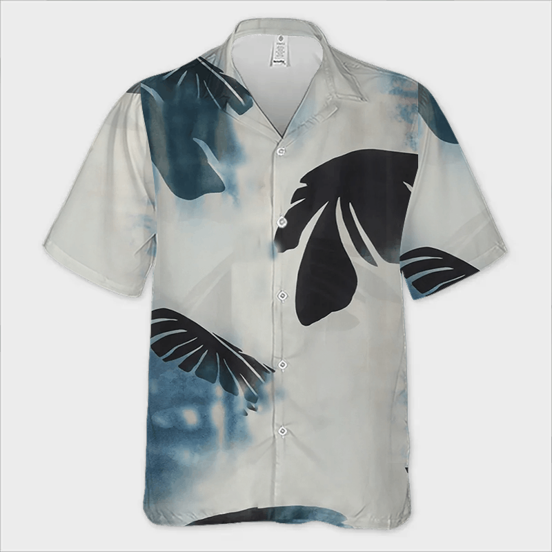 Designer × Vintage Palm-Printed Shirt | Relaxed Island Style Size US L / EU 52-54 / 3 - 2 Thumbnail