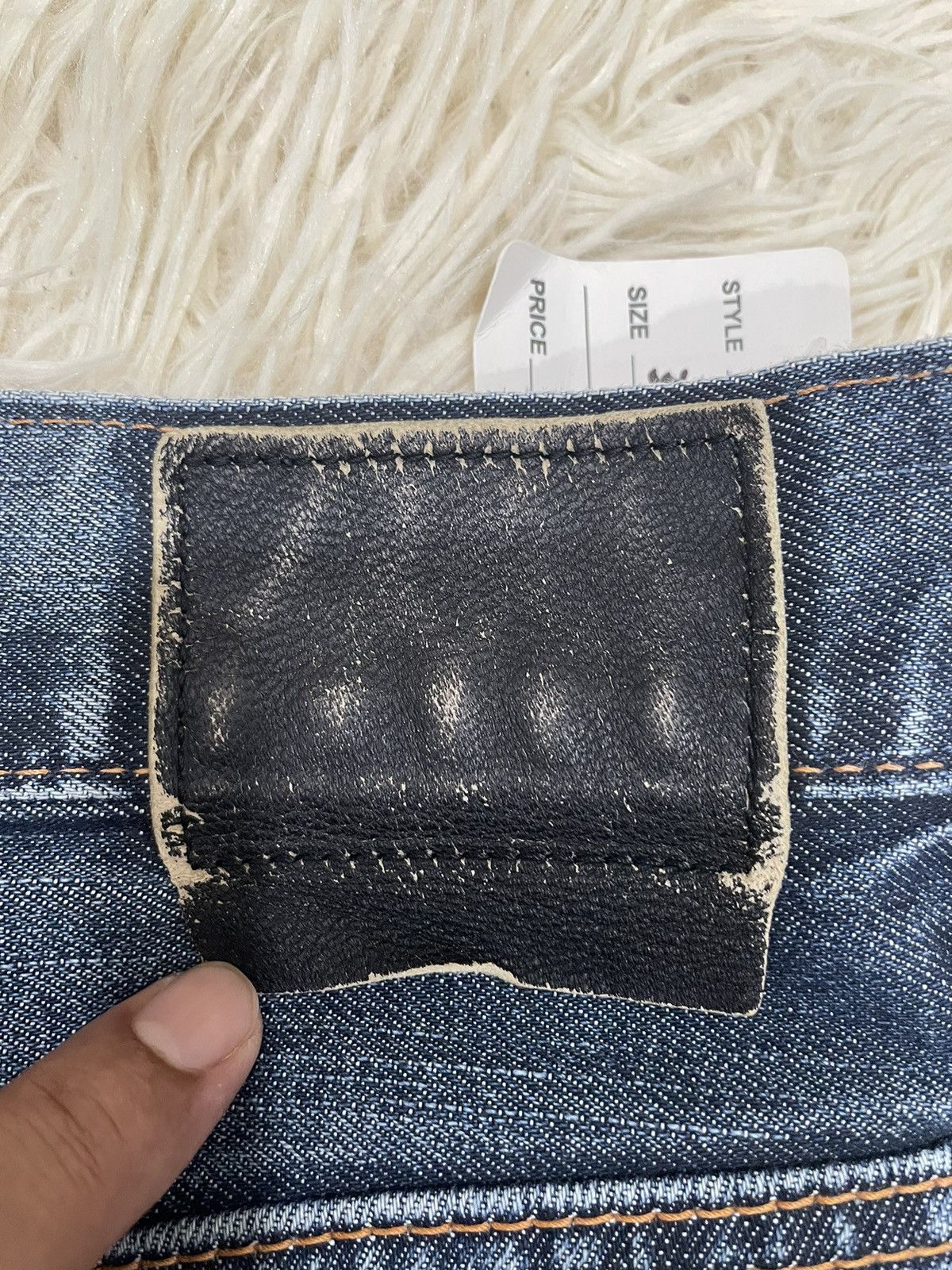Edwin Distressed Edwin Buckle Back Selvedge Denim Jeans Size US 34 / EU 50 - 10 Thumbnail