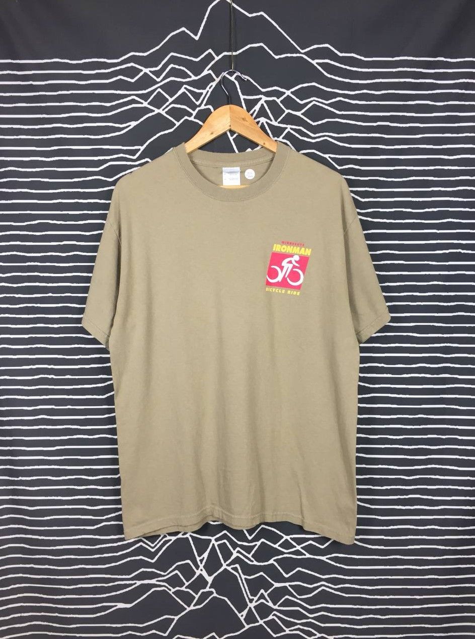 Gildan × Vintage Bicycle Ride Minnesota Ironman 2012 Tee Size US L / EU 52-54 / 3 - 4 Thumbnail