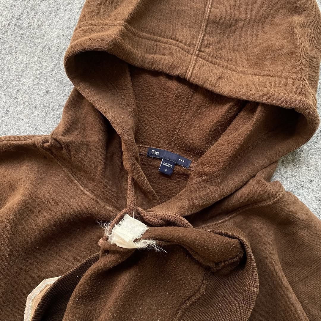 Gap × Kanye West × Yeezy Grail 🙌🏼 Gap Brown Travis Scott Hoodie Size US XL / EU 56 / 4 - 3 Thumbnail
