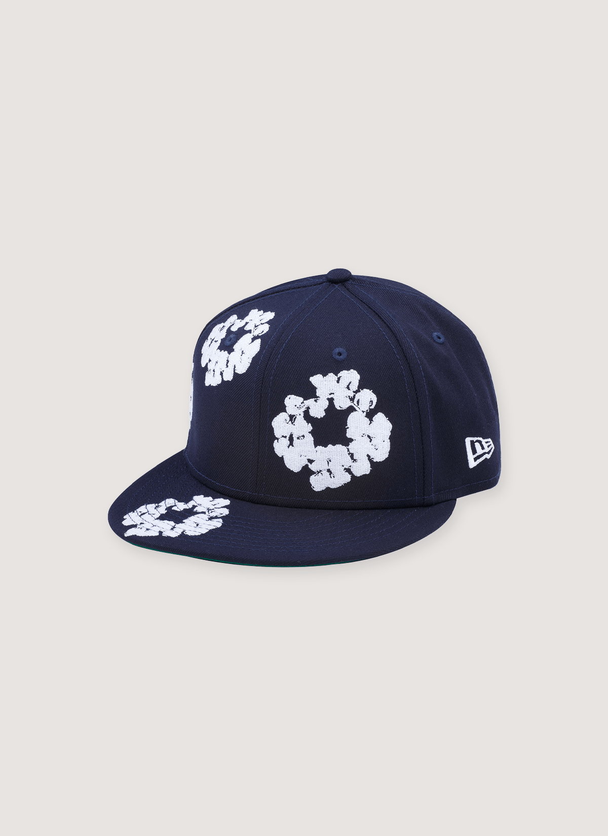 NAV Denim Tears New Era Cotton Wreath 59/50 y Size ONE SIZE - 1 Thumbnail