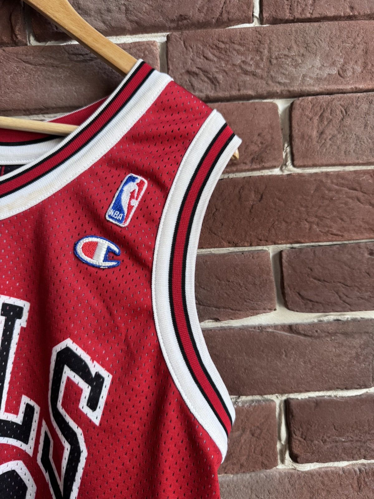 NBA Vintage Champion Chicago Bulls Basketball NBA Jersey Jordan Size US L / EU 52-54 / 3 - 9 Thumbnail