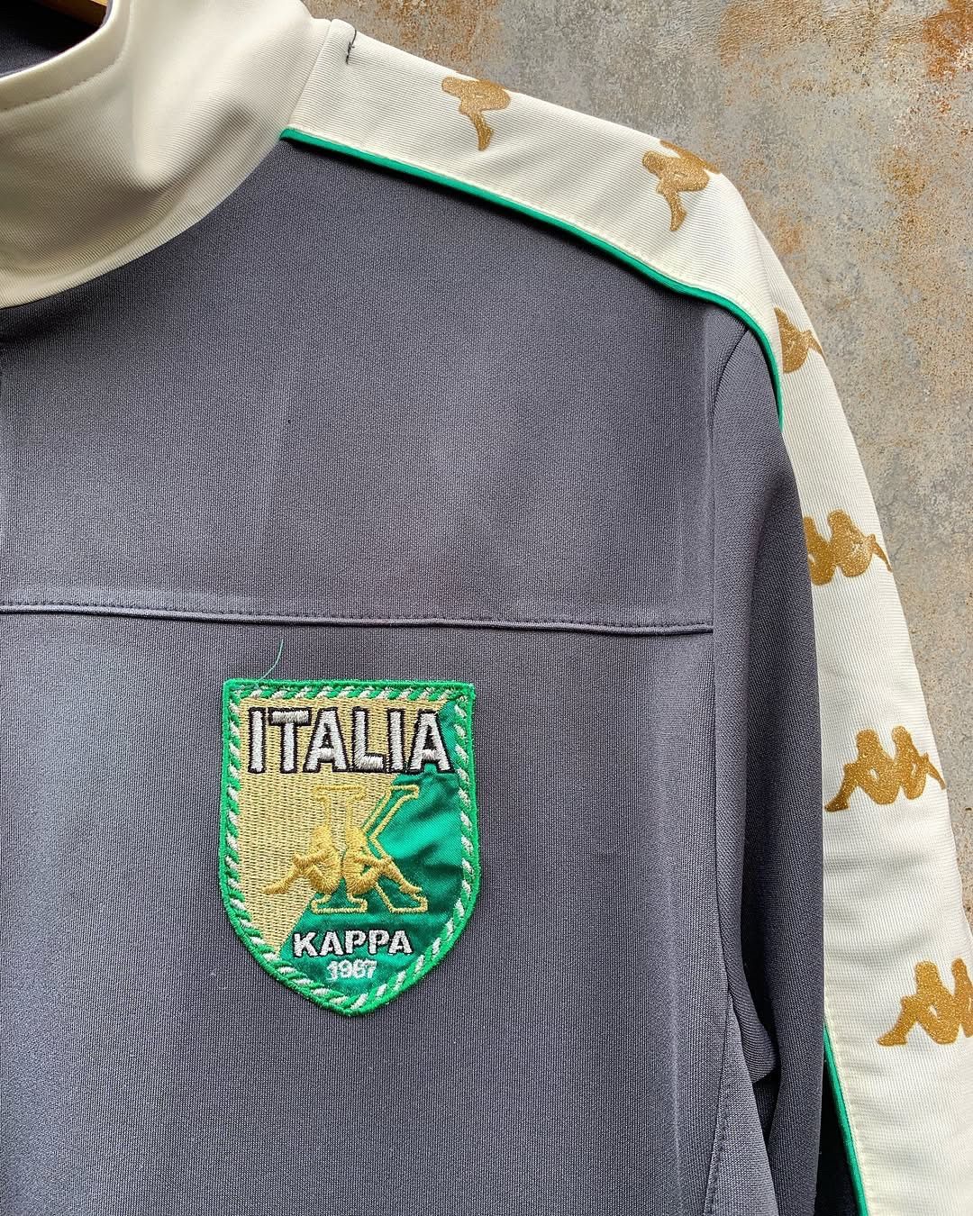 Kappa × Vintage Vintage Kappa Italia Taped Tracktop Jacket Size US XL / EU 56 / 4 - 3 Thumbnail