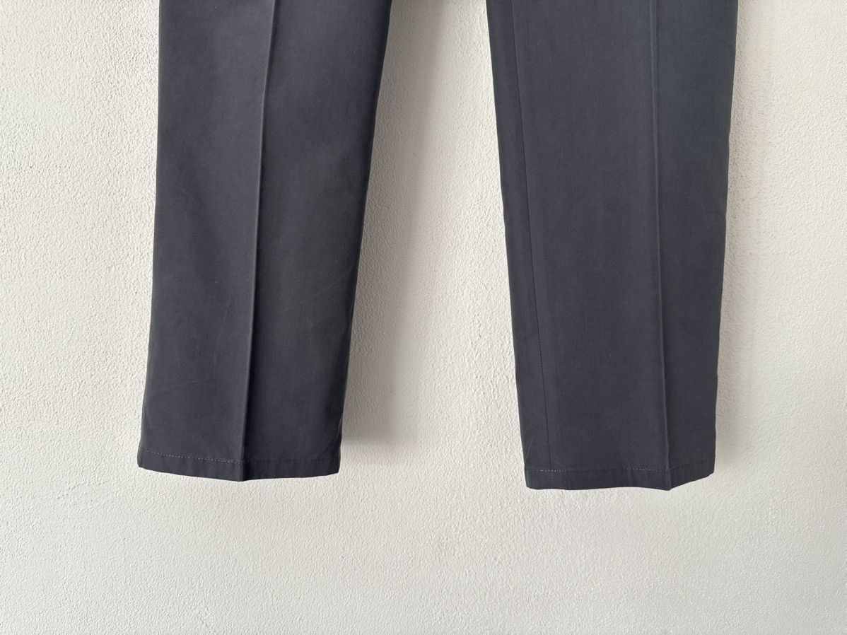 Prada Prada Tailored Cotton-Blend Trousers in Charcoal Grey Size US 34 / EU 50 - 5 Thumbnail