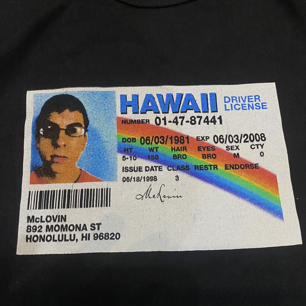 Vintage 2000s Superbad McLovin T shirt Size US M / EU 48-50 / 2 - 3 Thumbnail