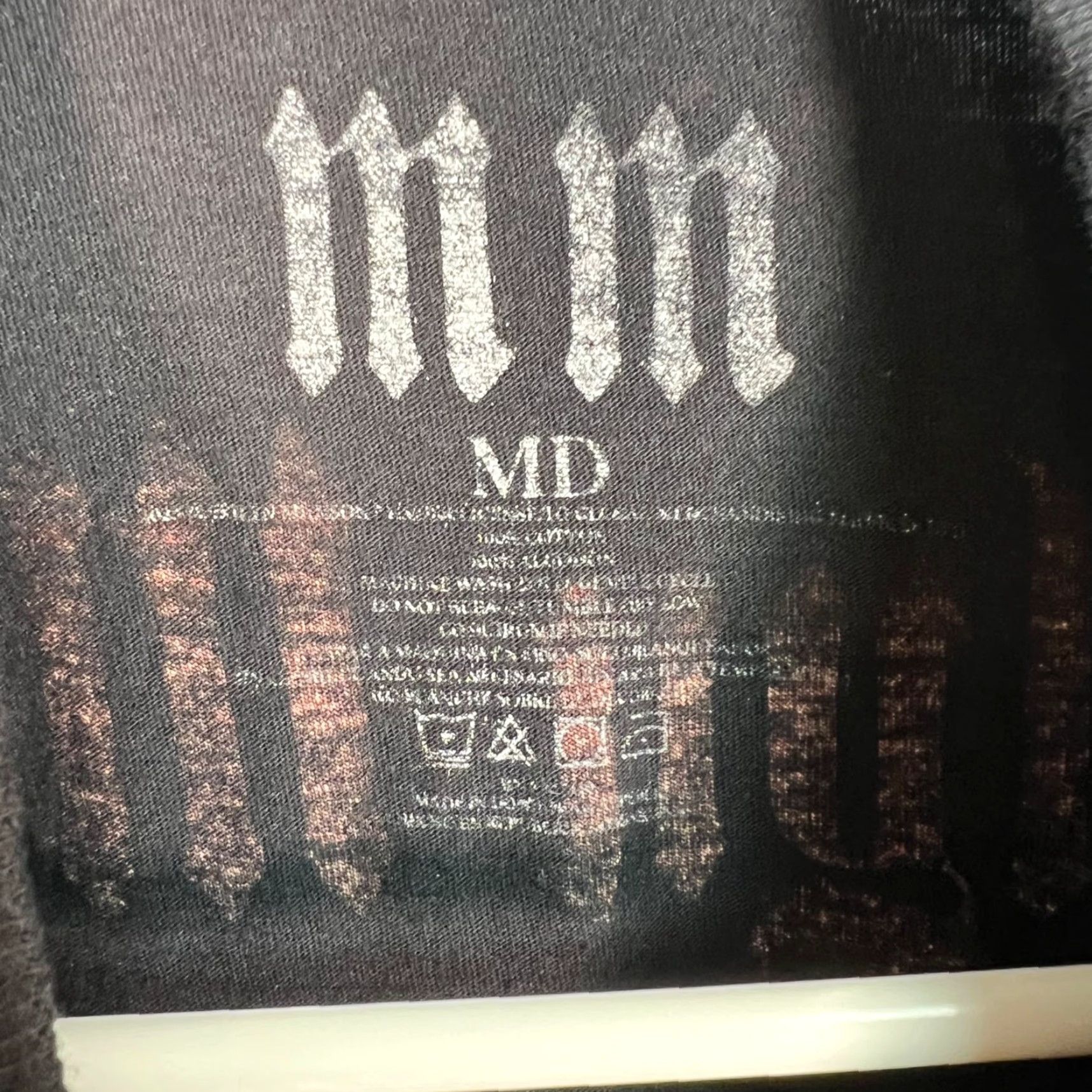 Vintage Marilyn Manson World Tour 2025 Black T-Shirt Size Medium Mens Size US M / EU 48-50 / 2 - 3 Thumbnail