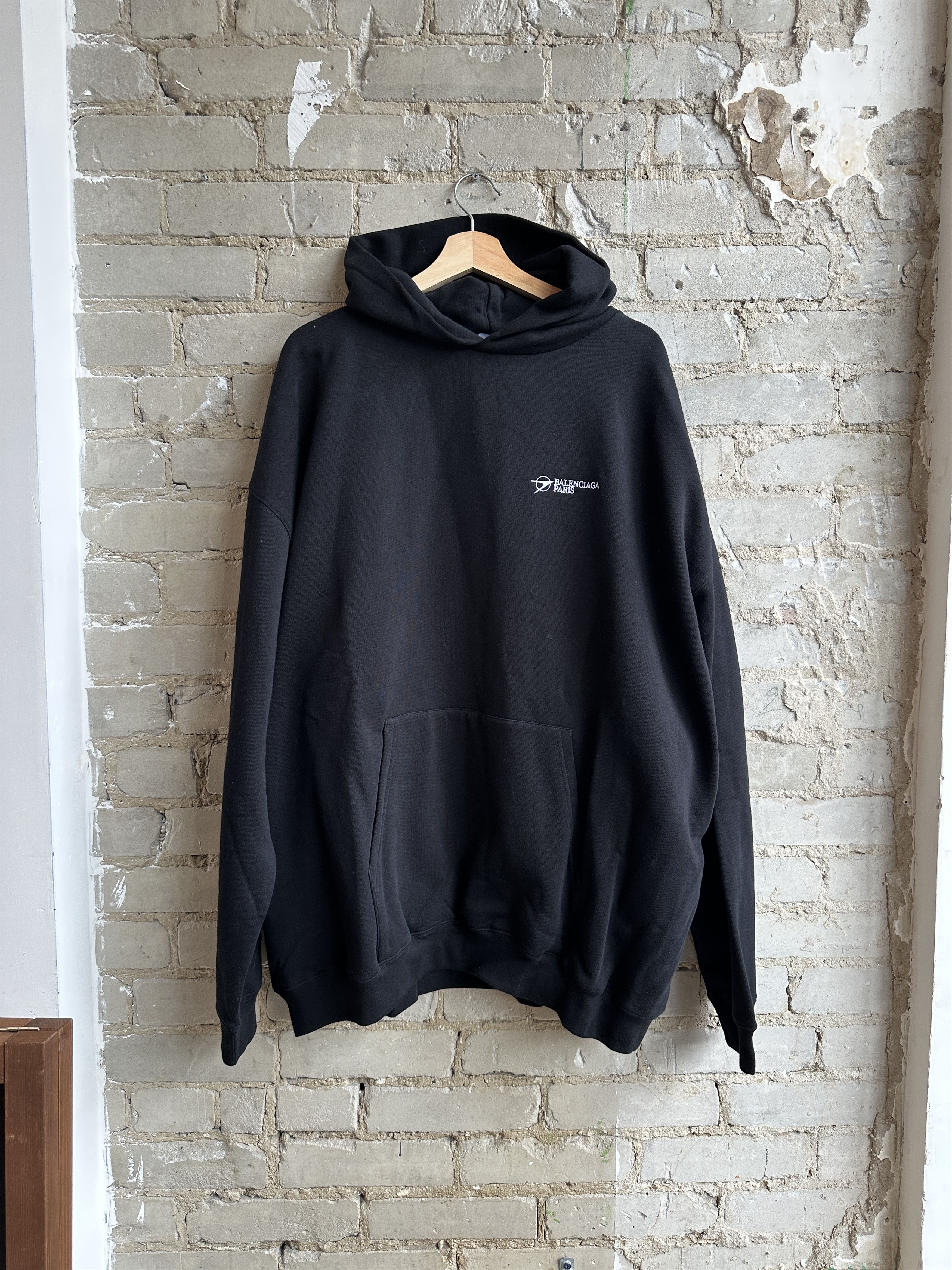Balenciaga Balenciaga Corporate Hoodie Size US L / EU 52-54 / 3 - 2 Thumbnail