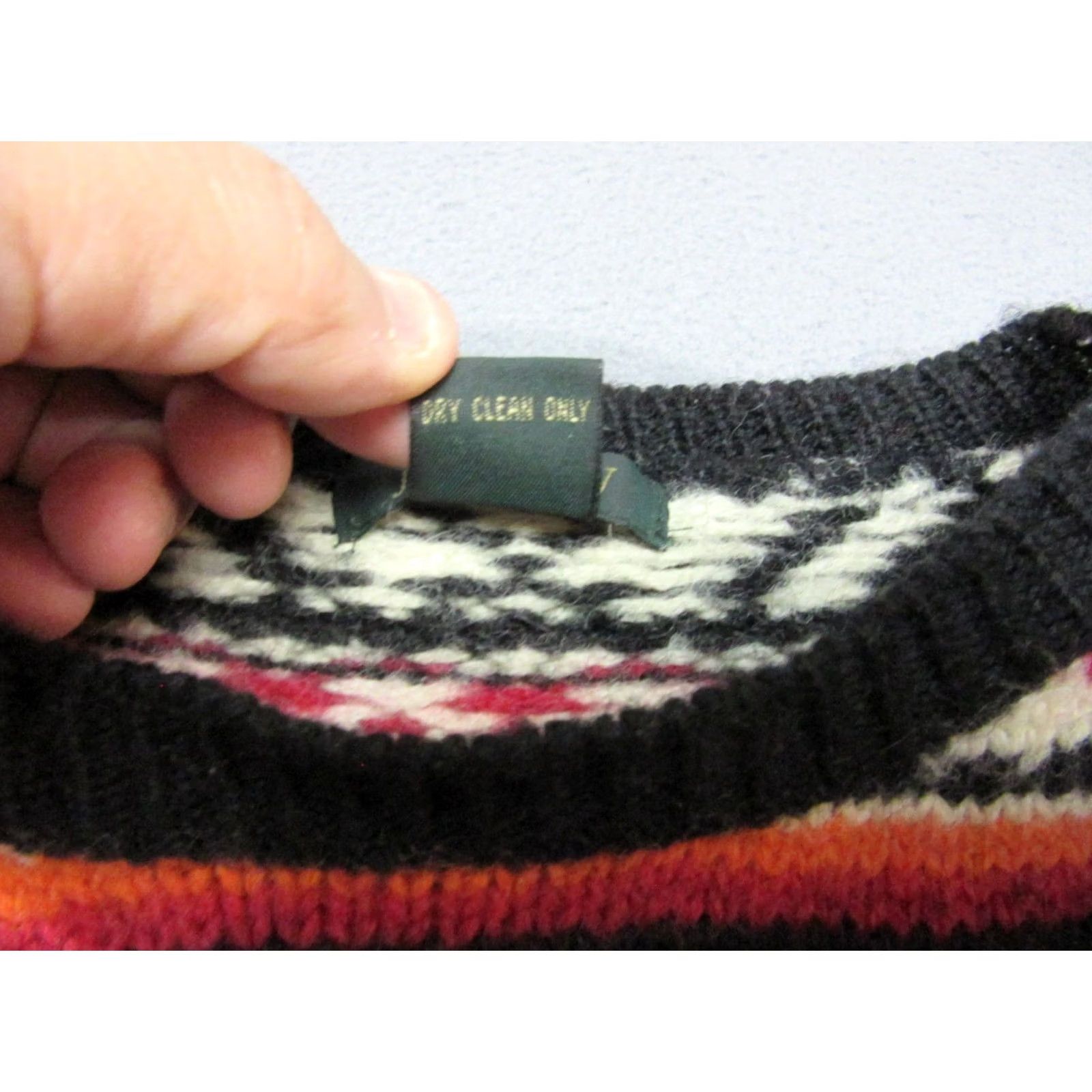 J.Crew J.CREW Sweater Womens Medium Multicolor Fair Isle Nordic Wool Cropped Size M / US 6-8 / IT 42-44 - 4 Thumbnail