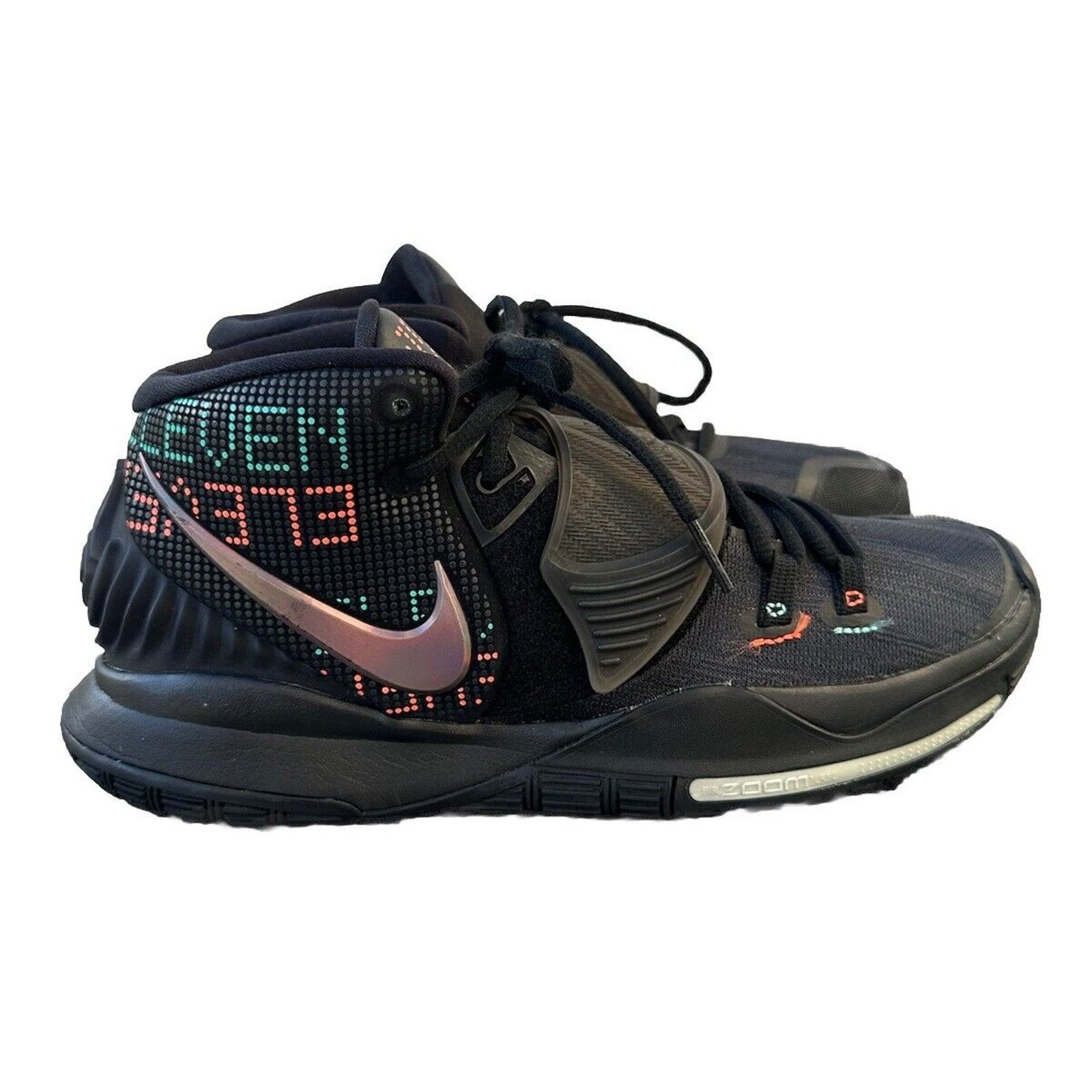 Nike Nike Kyrie 6 Shot Clock Mens Black Athletic Basketball Size US 8 / EU 41 - 1 Thumbnail