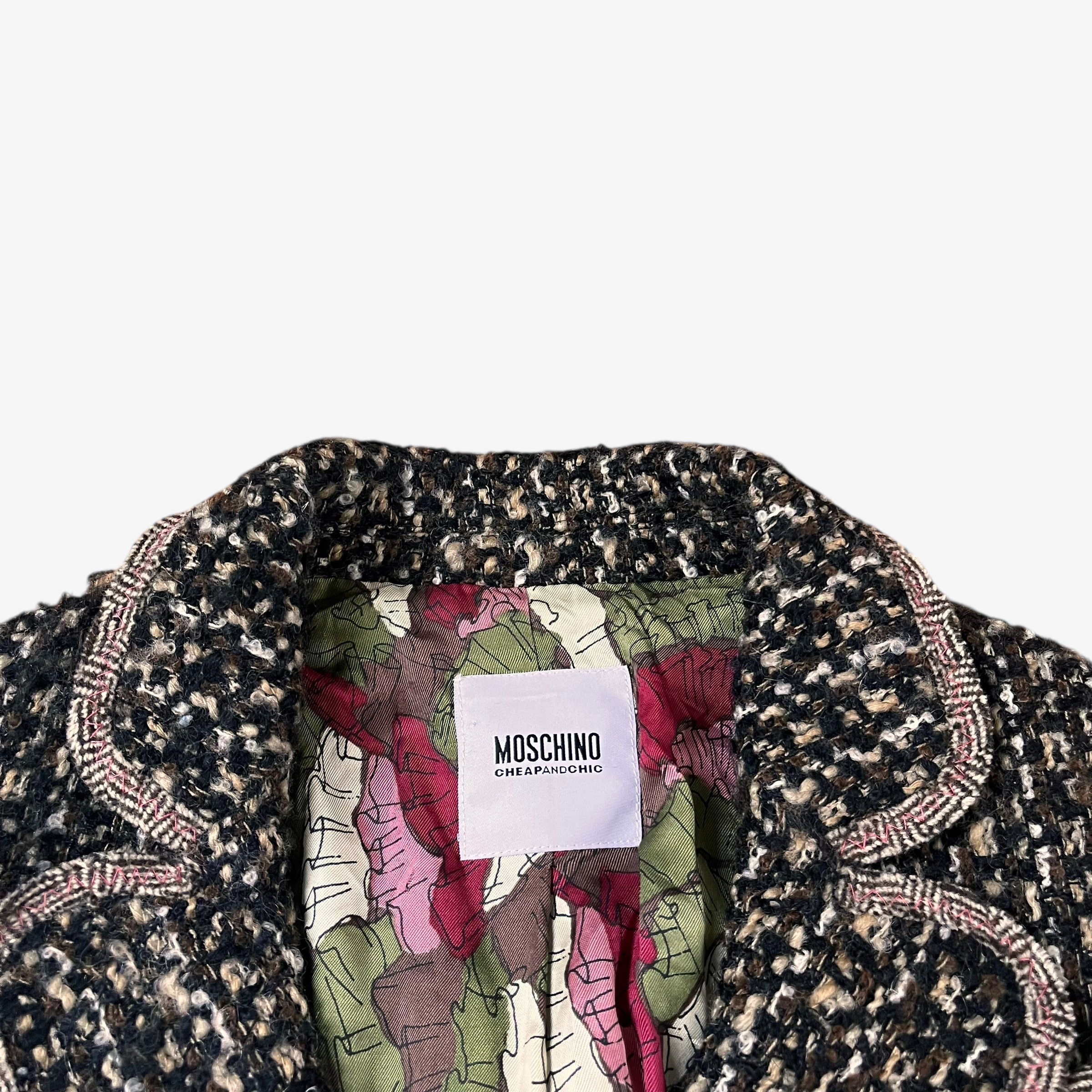 Moschino Vintage Y2K Women's Moschino Wool And Mohair Blend Blazer Size S / US 4 / IT 40 - 2 Thumbnail