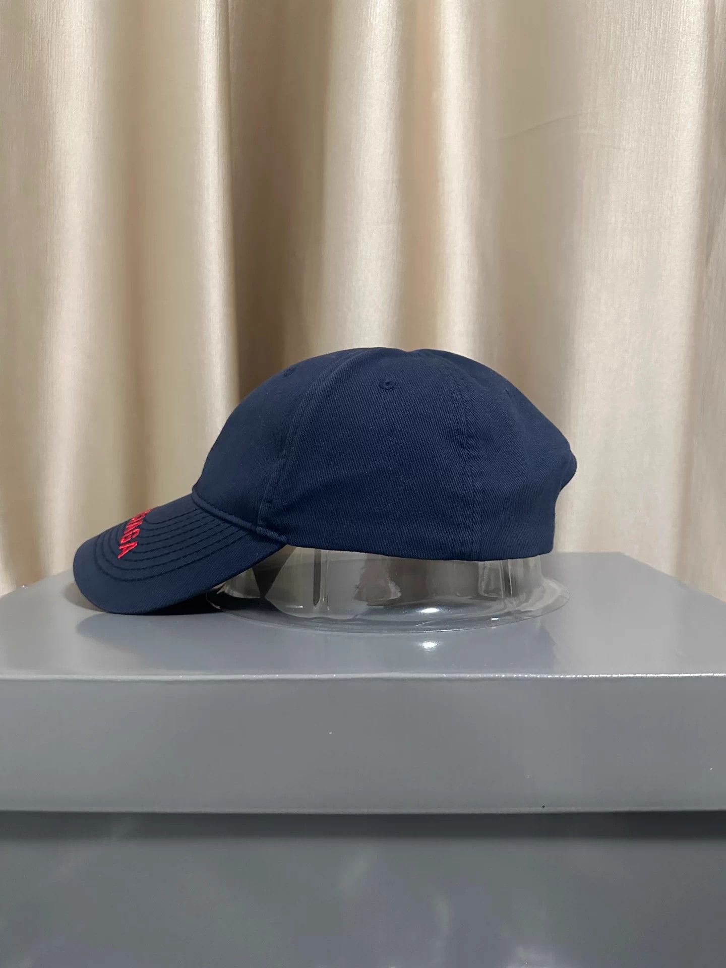 Balenciaga Balenciaga Embroidered Logo Baseball Cap Size ONE SIZE - 3 Thumbnail
