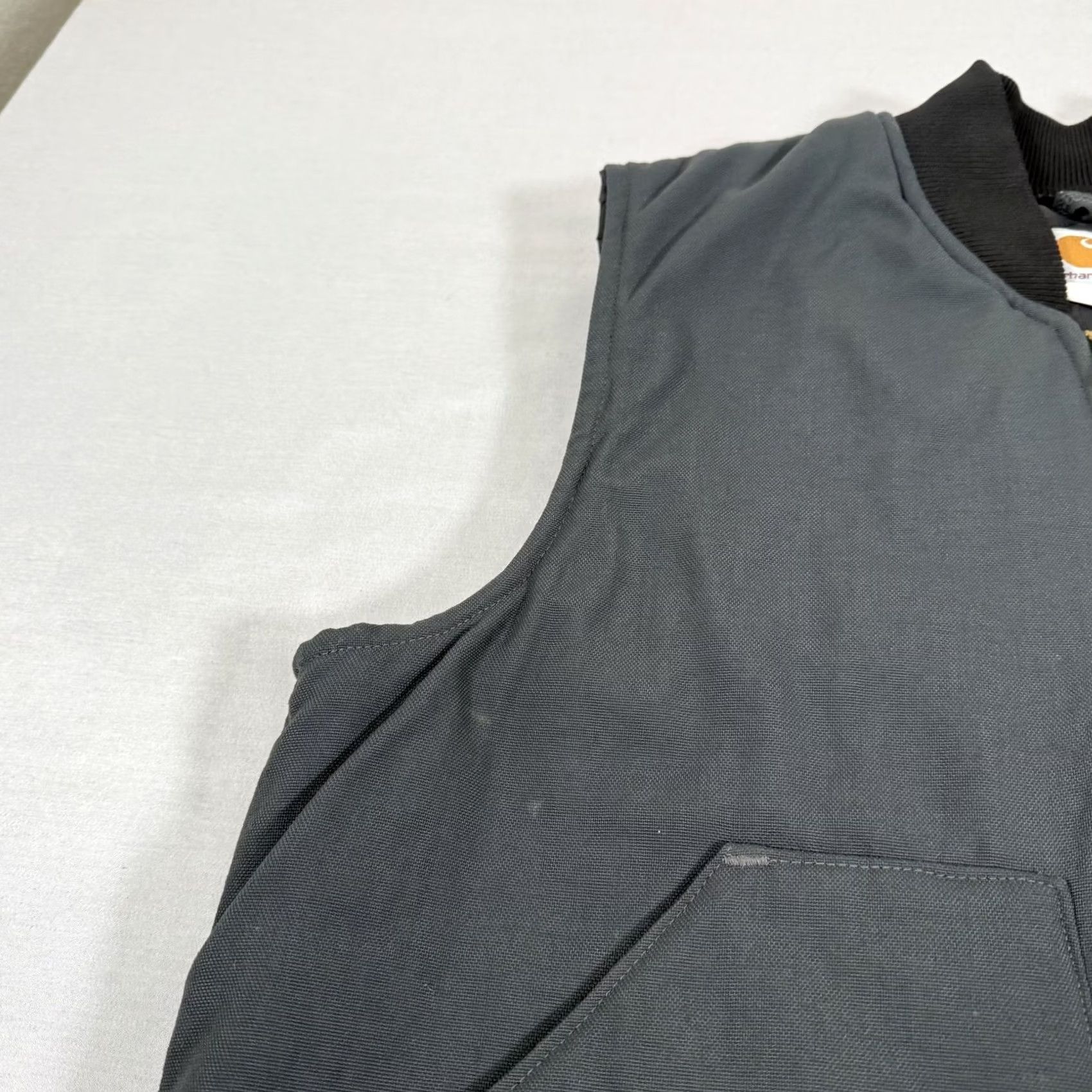 Carhartt Carhartt Vest Mens XL Gray Duck Canvas Quilted Insulated Zip Up Nylon J17 CHR Size US XL / EU 56 / 4 - 4 Thumbnail