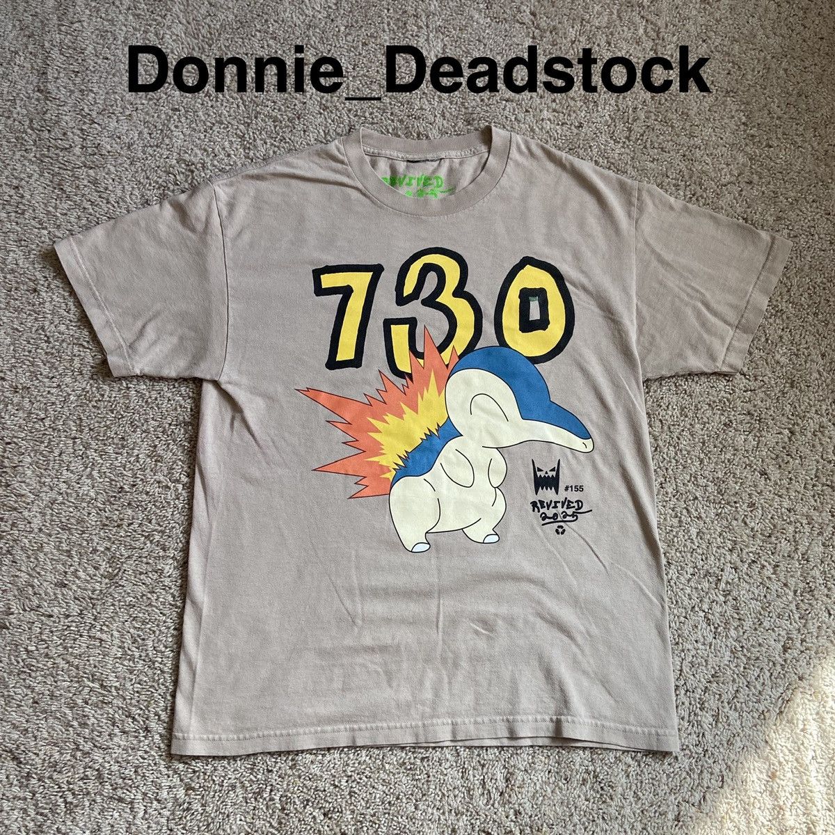 Asspizza Asspizza (730 Revived ‘25) Pokémon Gen2 - Cyndaquil Size US L / EU 52-54 / 3 - 2 Thumbnail