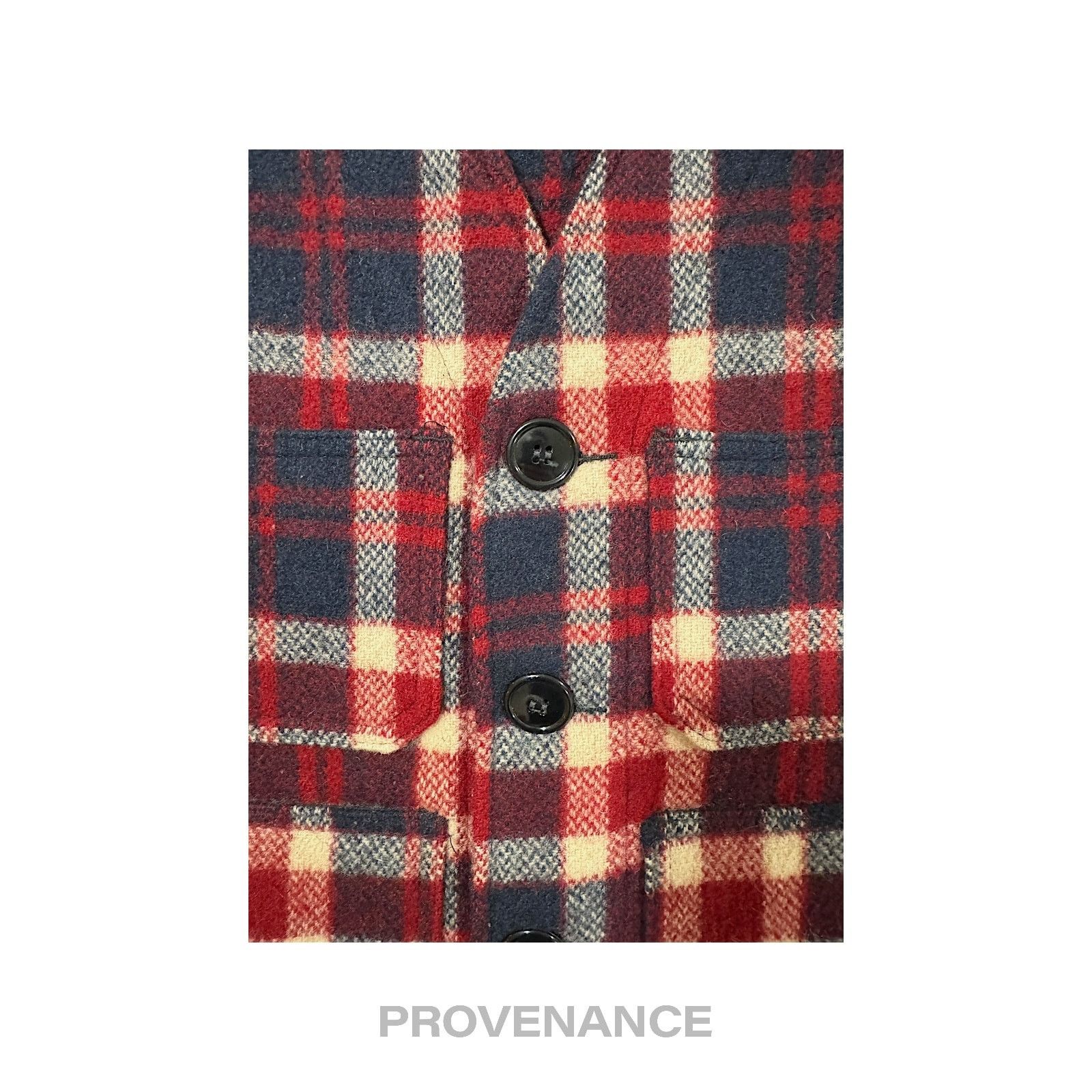 Johnson Woolen Mills 🔴 Johnson Woolen Mills Vest - Plaid XS Size US XS / EU 42 / 0 - 5 Thumbnail