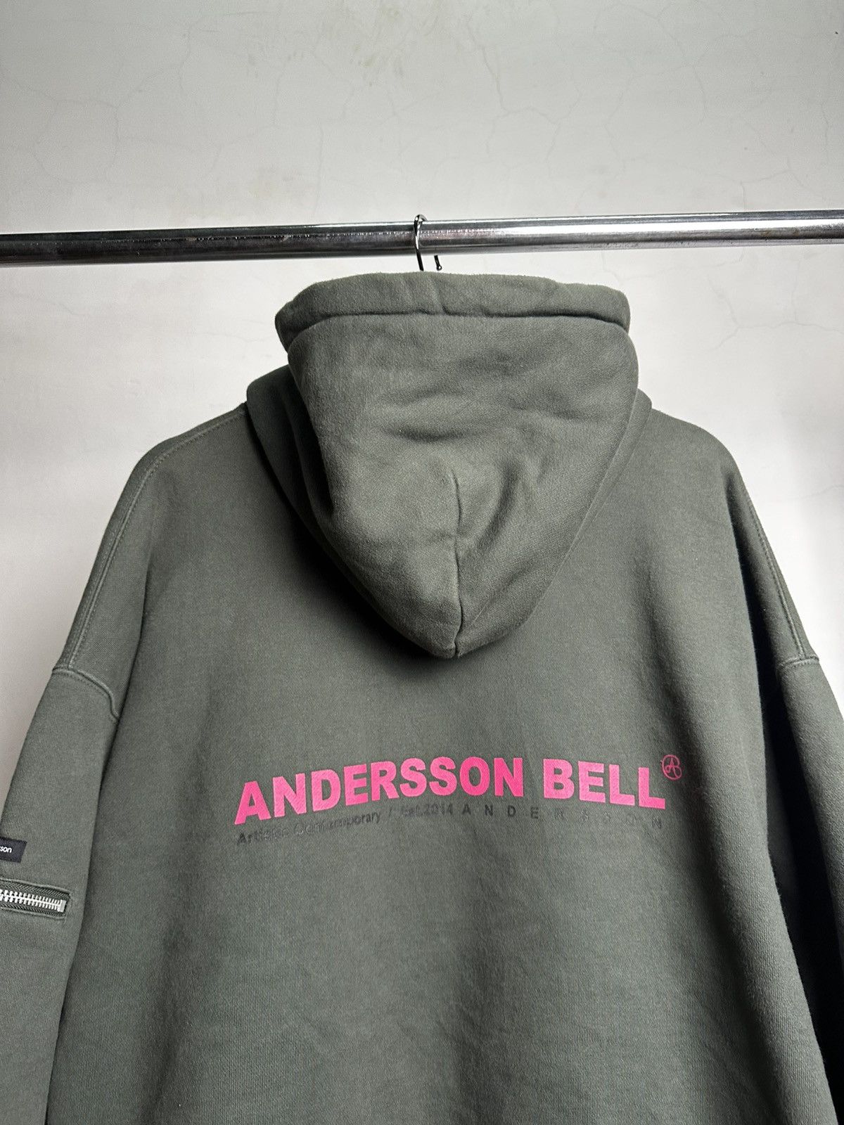 Andersson Bell Andersson Bell Baggy Hoodie – Olive Green Size US L / EU 52-54 / 3 - 10 Thumbnail