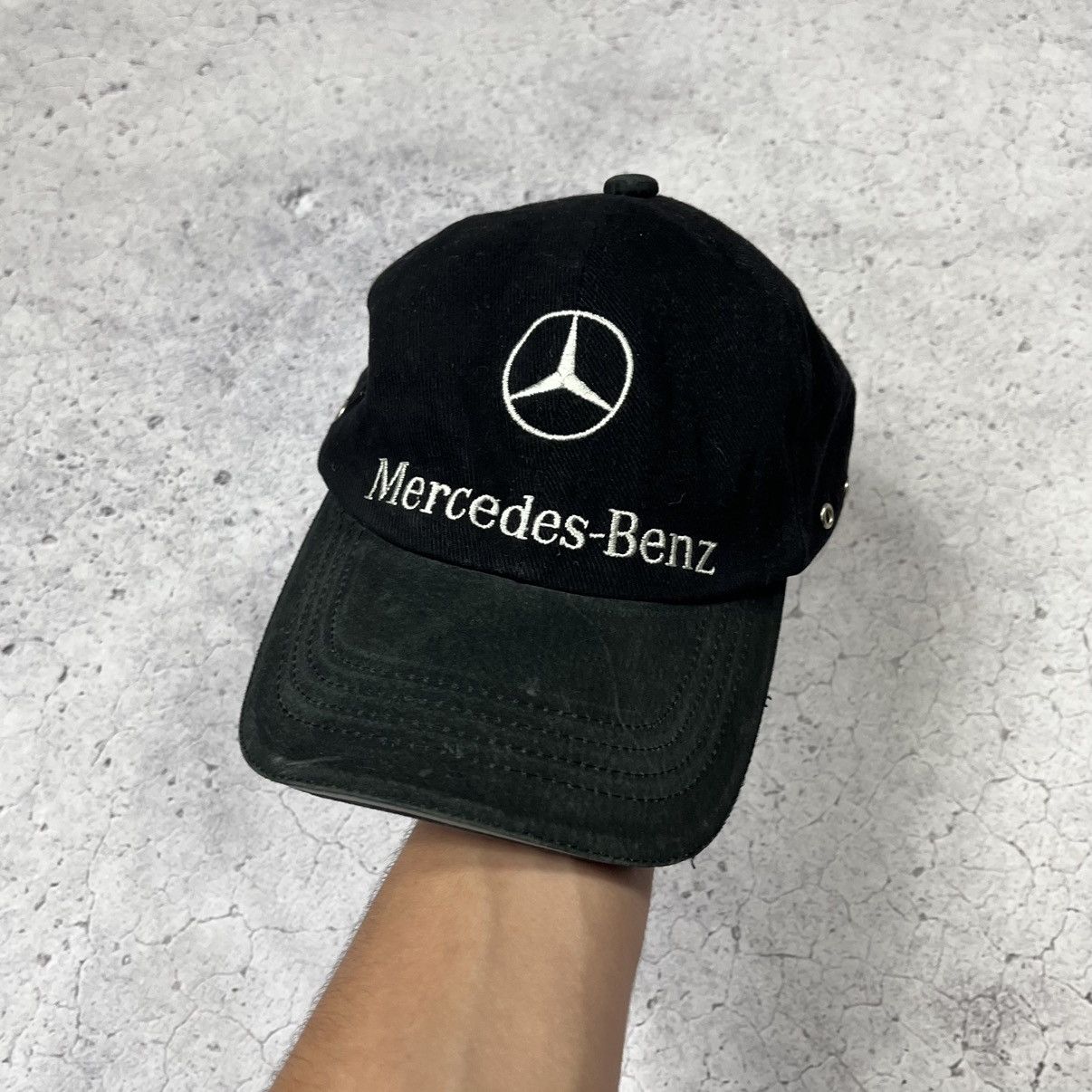 Mercedes Benz Leather Cap | Grailed