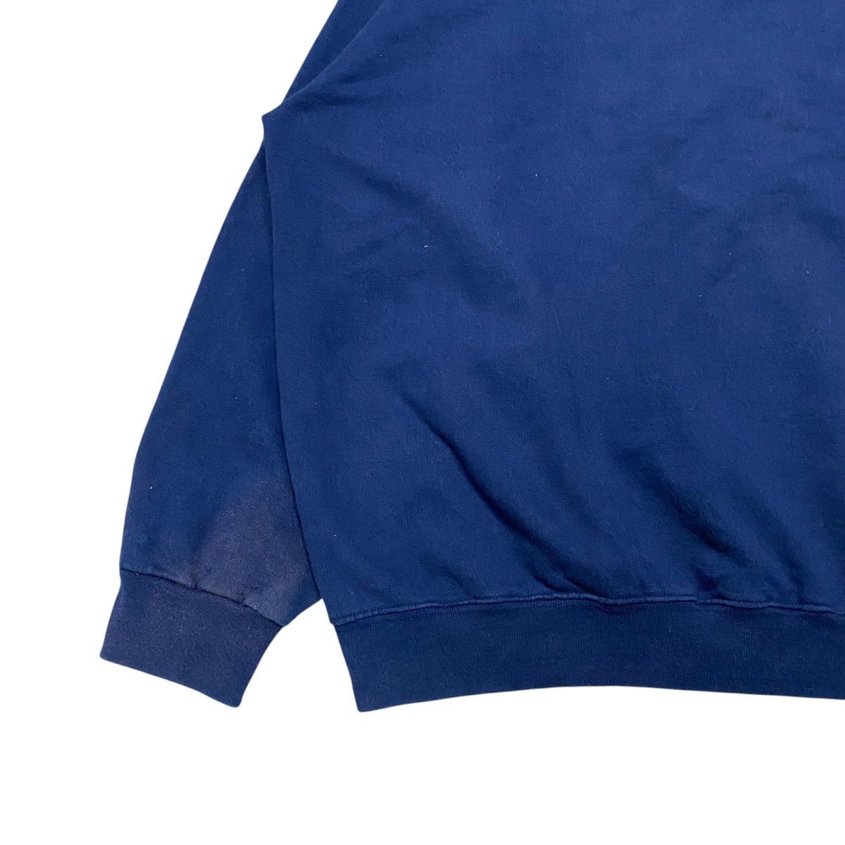 Vintage Vintage 90s Nike Sweatshirt Boxy Navy Blue Size US L / EU 52-54 / 3 - 8 Thumbnail