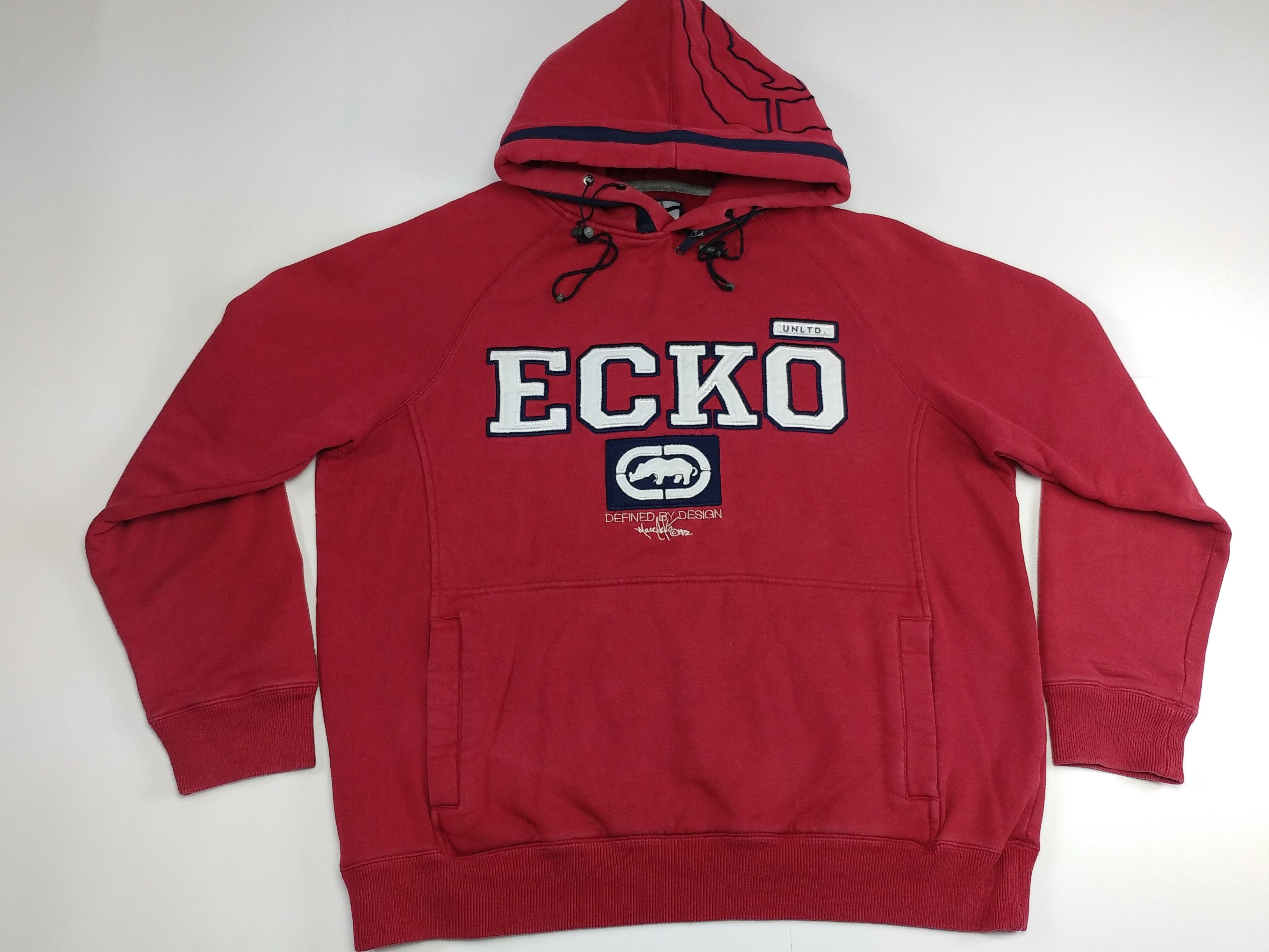 Ecko Unltd. ECKO UNLTD hoodie, vintage hip hop sweatshirt 90s hip hop L Size US L / EU 52-54 / 3 - 6 Thumbnail