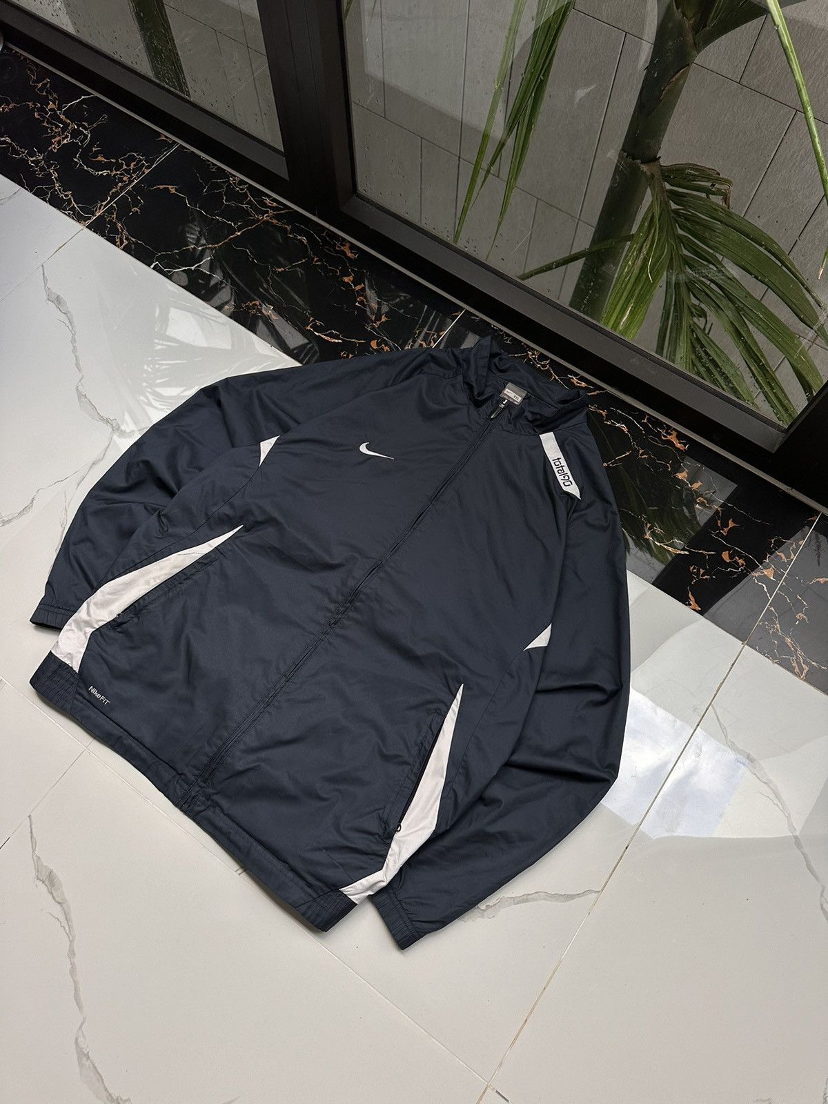 Nike × Vintage NIKE TOTAL 90 VINTAGE BASIC LOGO STREETWEAR LIGHT JACKET Size US XL / EU 56 / 4 - 2 Thumbnail